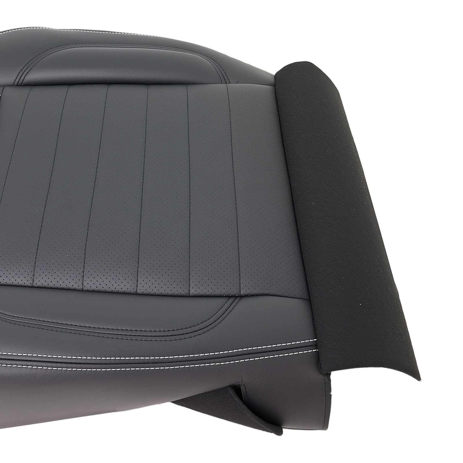 Black Leather Seat Cover for Ford Mustang GT Premium 2010 2011 2012-2014