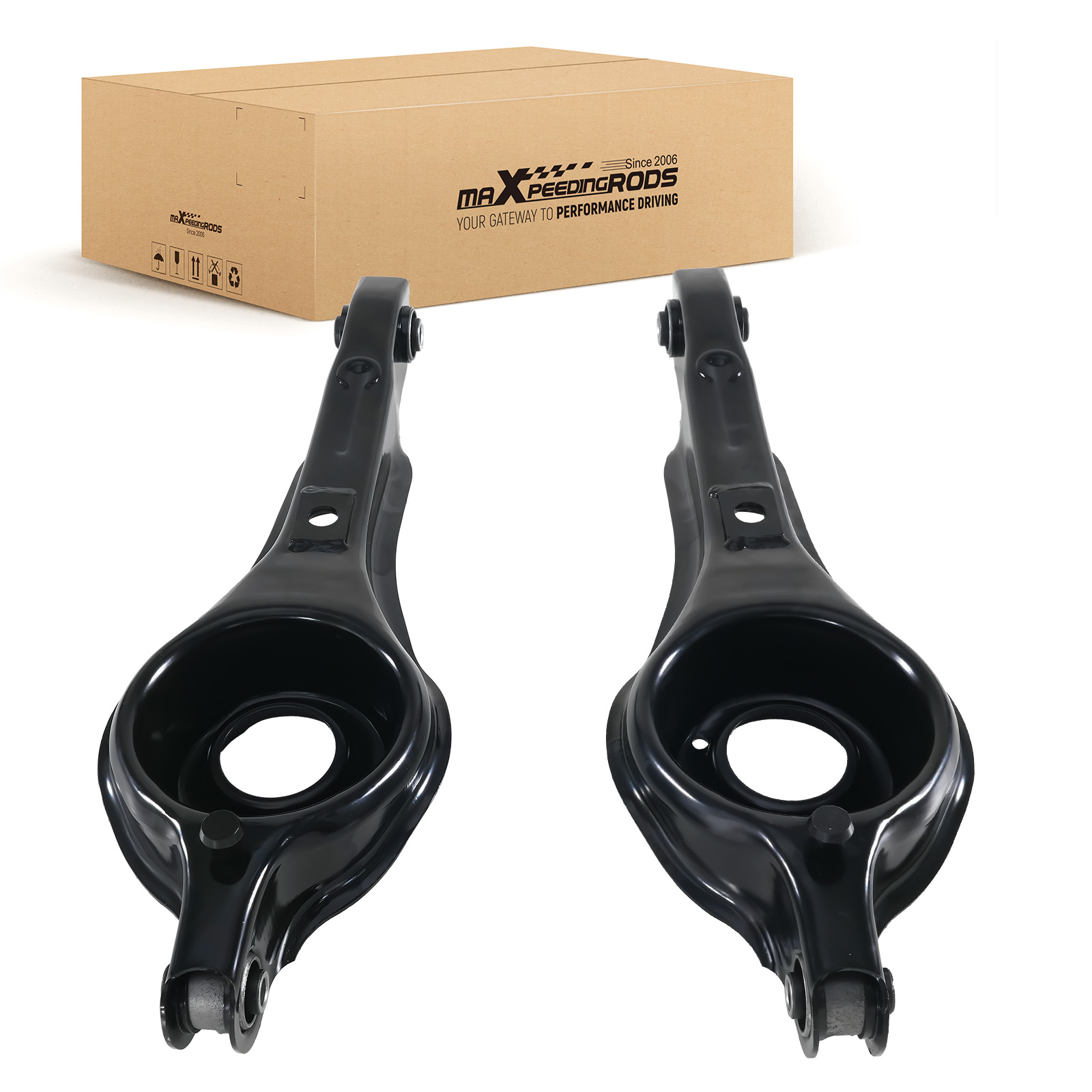 2X BRAZOS DE CONTROL INFERIORES TRASEROS LH+RH FOR FORD C-MAX FOCUS I II KUGA I