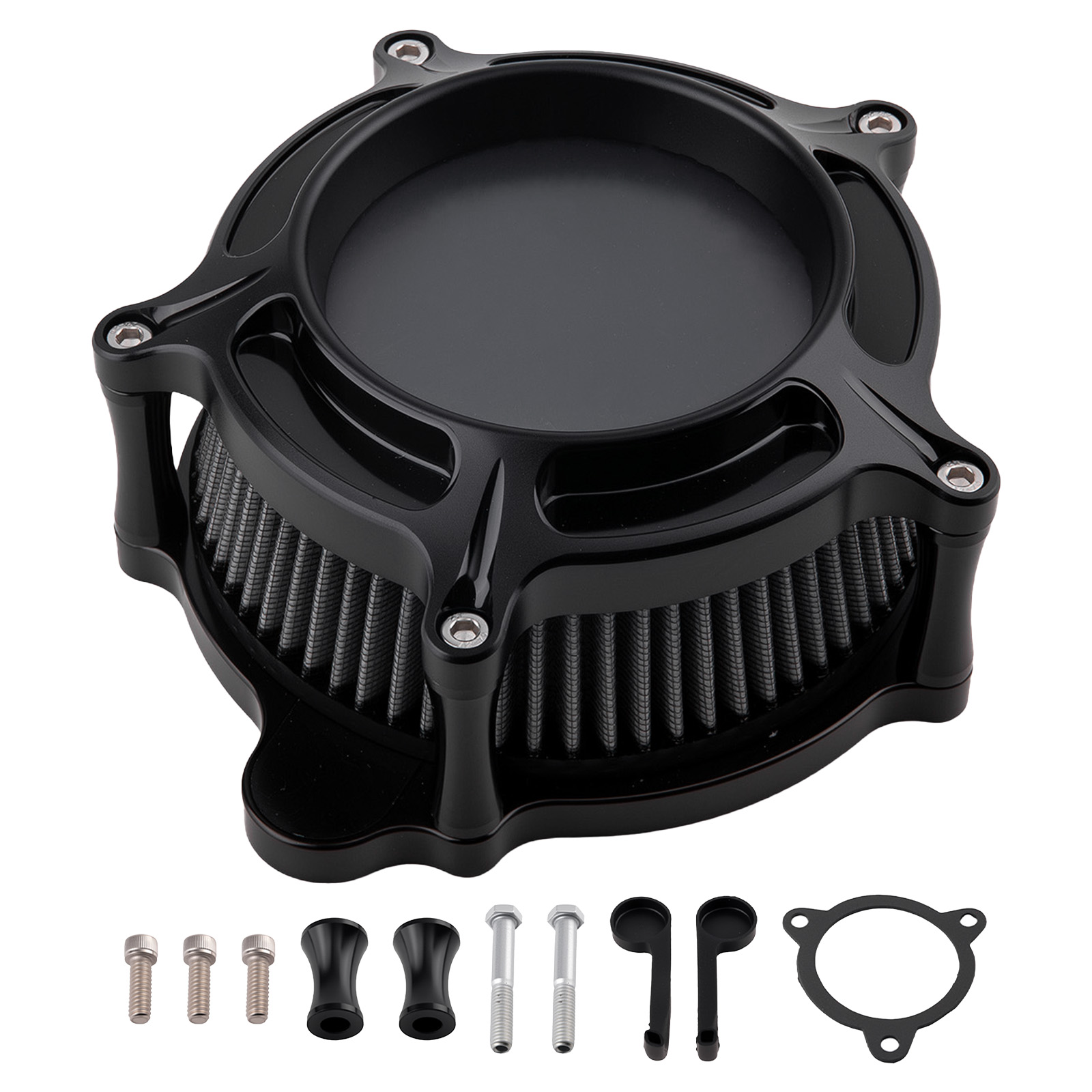 Black Air Intake Kit for Harley FLSTNSE 2014-2015 CNC Aluminum