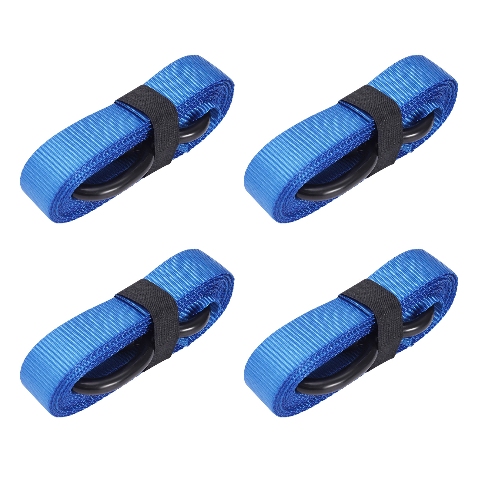 Ratchet Tie Down 4 Pack Set 15ft with S-Hook for Transport for Trailer Truck