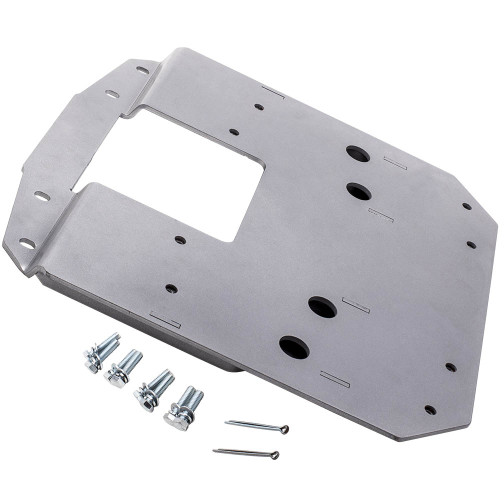 Rear Spare Tire Plate Bracket Holder for Jeep Wrangler JL 2018-2019 Steel