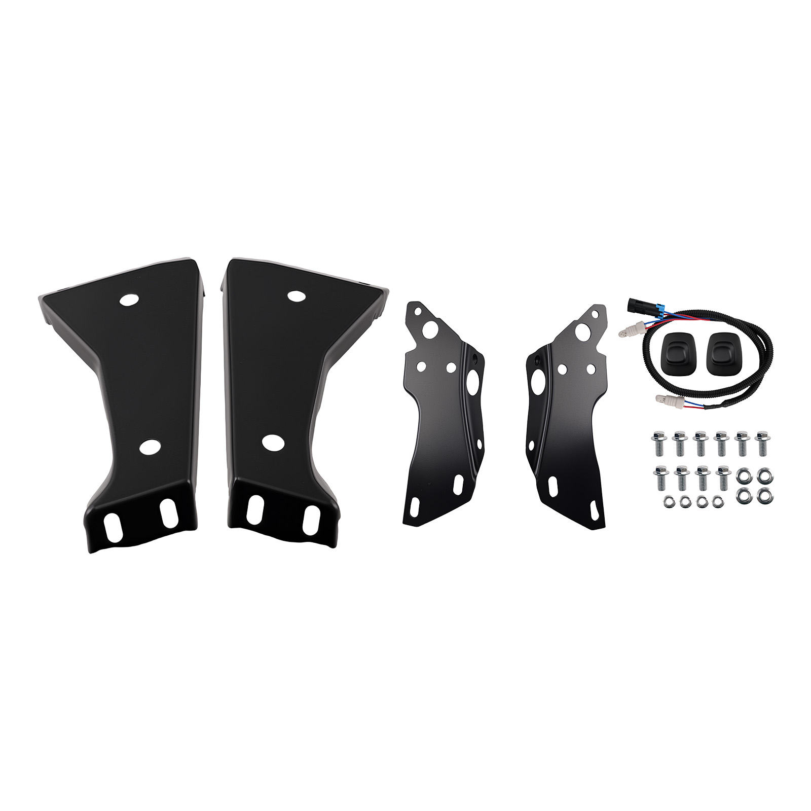 Rear Bumper Assembly for GMC C1500 1988-1999 15574116 15607160 Steel