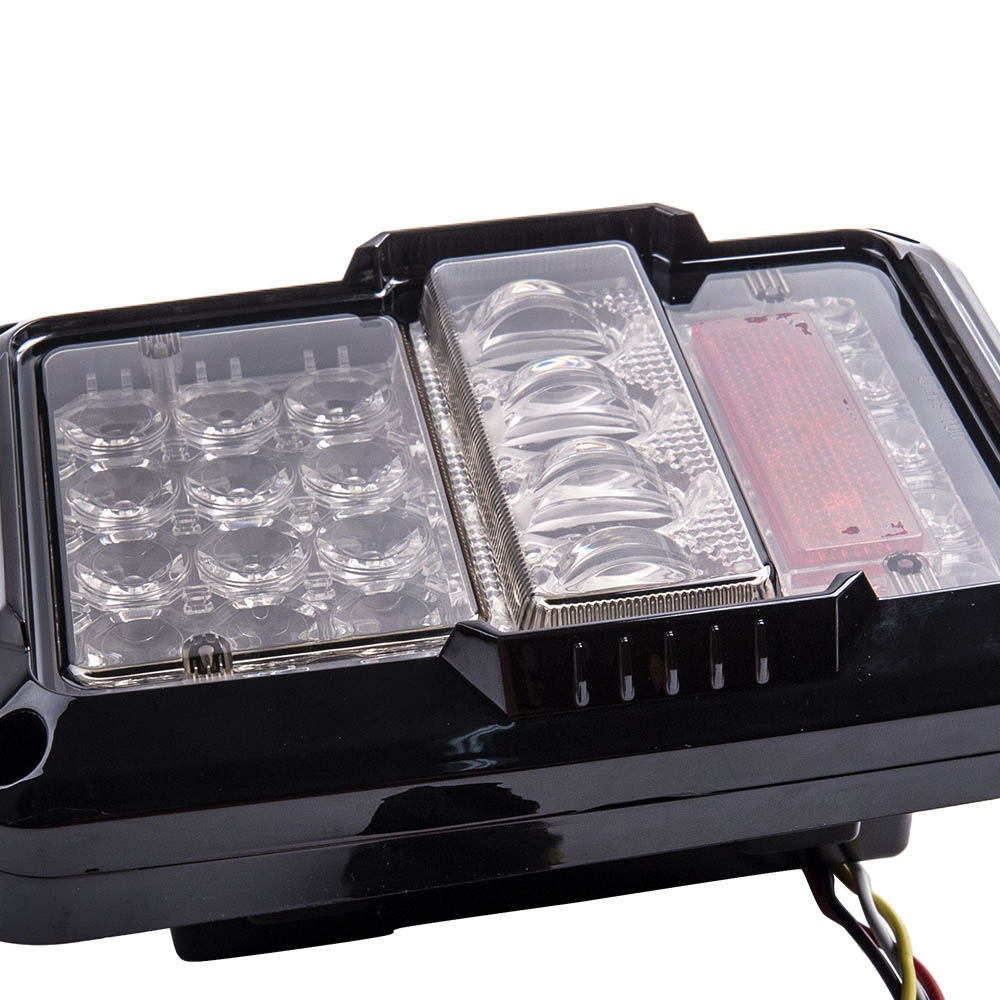 Replacement LED Tail Lights for Jeep Wrangler JK JKU 2007-18 Brake Reverse Lamps