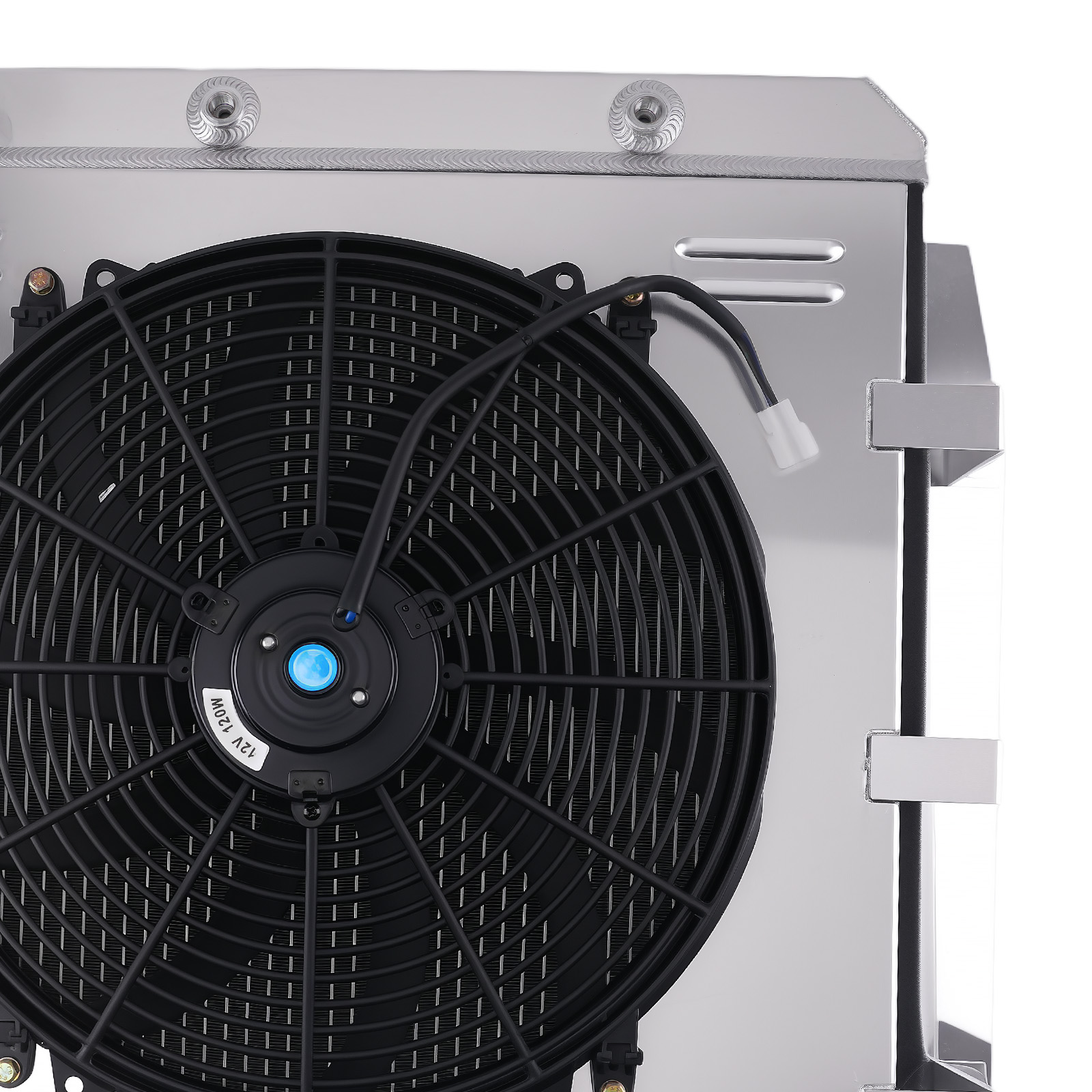 3 Row Engine Radiator for GMC Pickup 1955-1959 DPI5559 w/ Shroud Fan Assembly