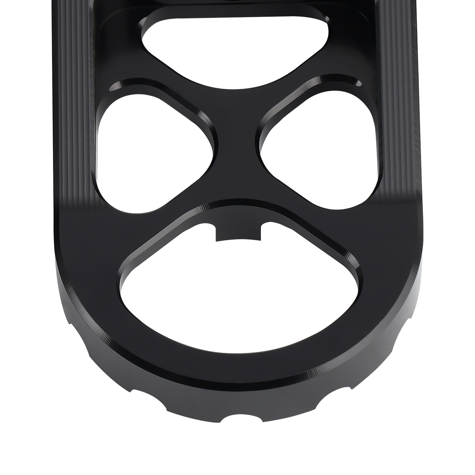 MX Style Wide Foot Pegs Footrest Chopper Bobber For Harley Dyna 1993-2017