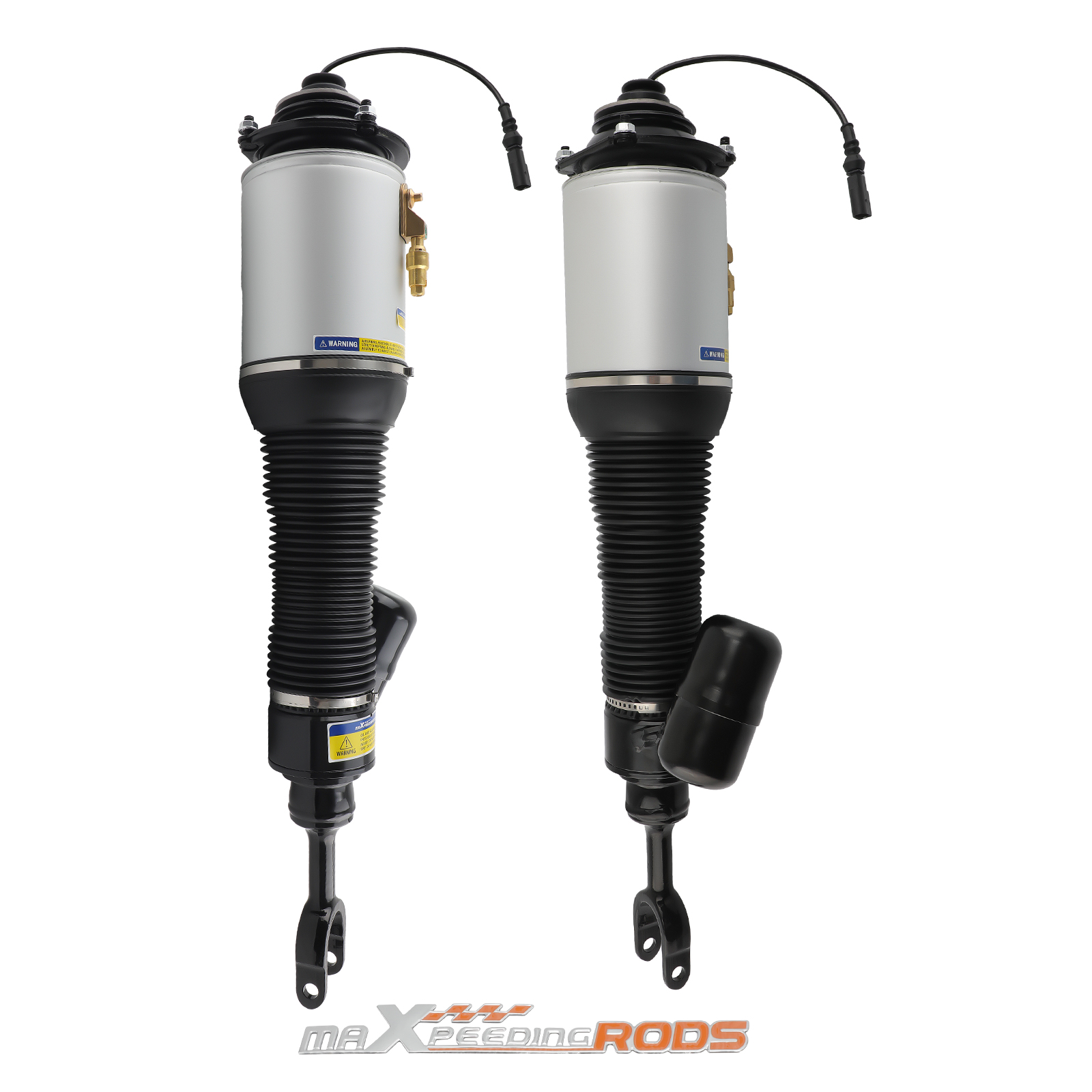 Pair Front Air Suspension Shock Struts For Bentley Continental GT Flying Spur