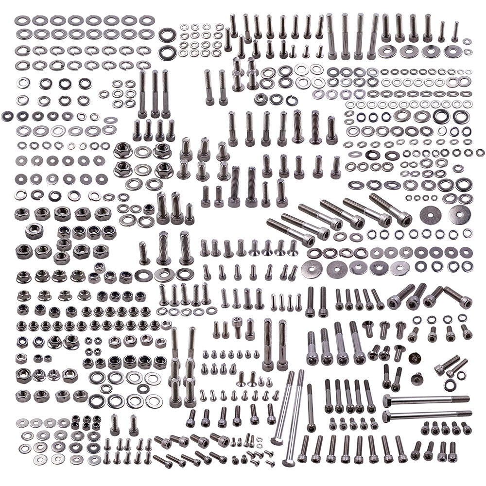 659pcs Stainless Steel ATV Bolt Screw Kit Set for Yamaha YFZ350 YFZ 350 Banshee
