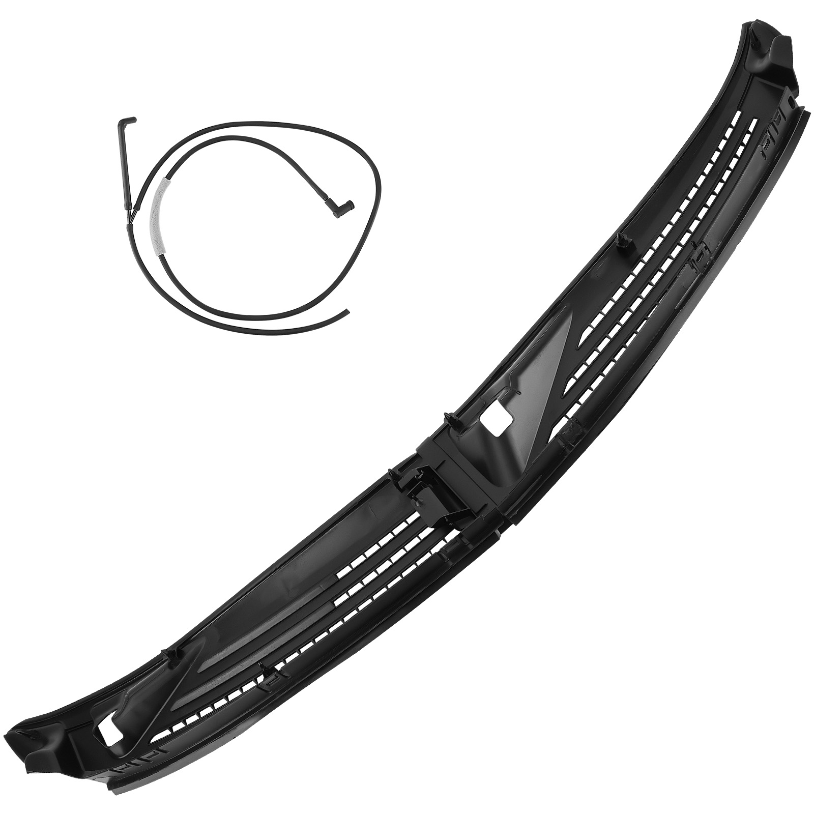 Front Cowl Panel Grille Vents Windshield Wiper Set w/Seals for 09~14 Ford F150