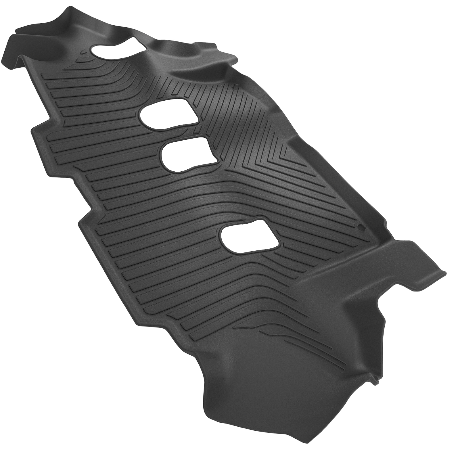 Anti-Slip Floor Mats for Nissan Armada 2019-2022 Black TPE Rubber Floor Liners