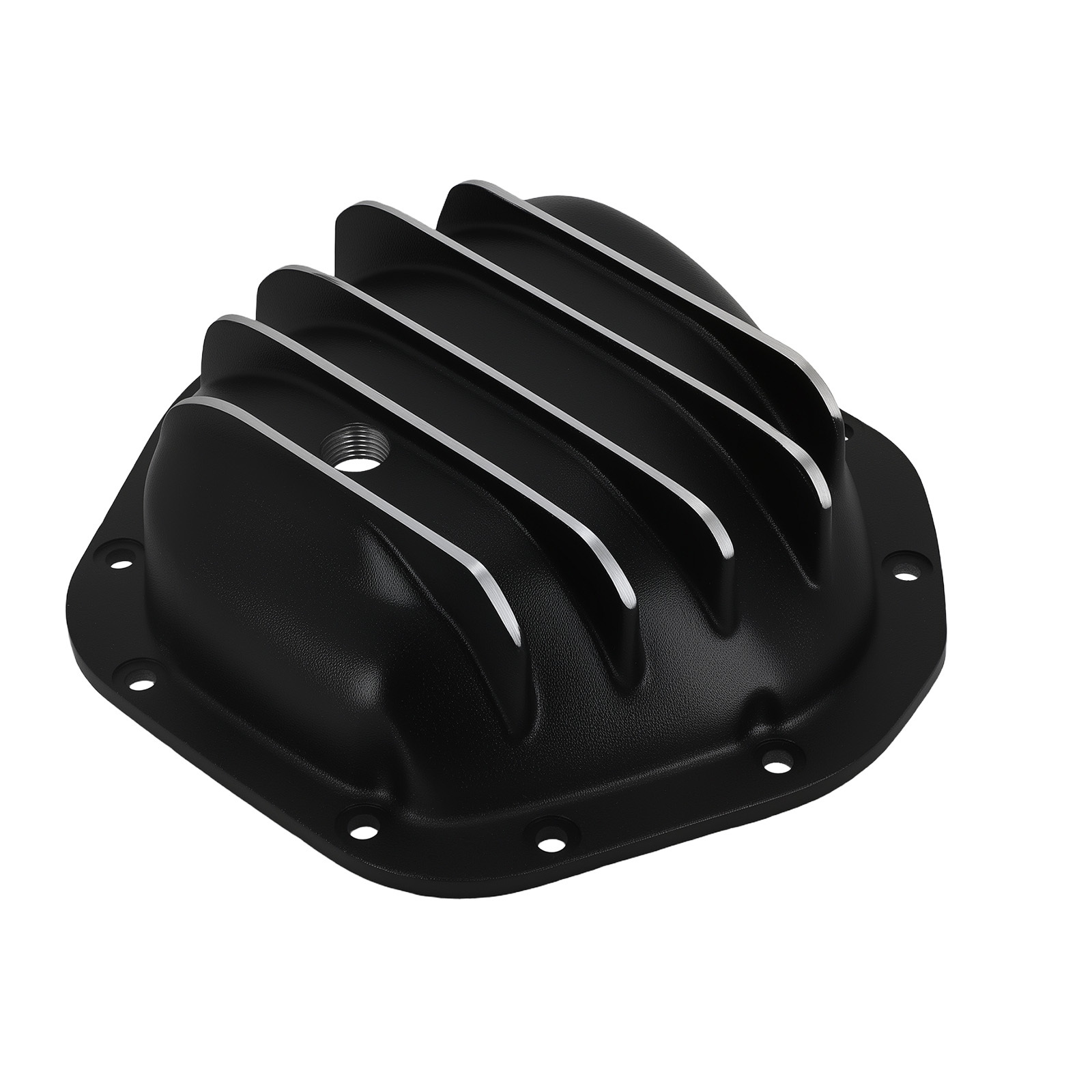 Black Differential Cover for Dodge W150 1/2 Ton 1980-1993 4909BKKIT Aluminum