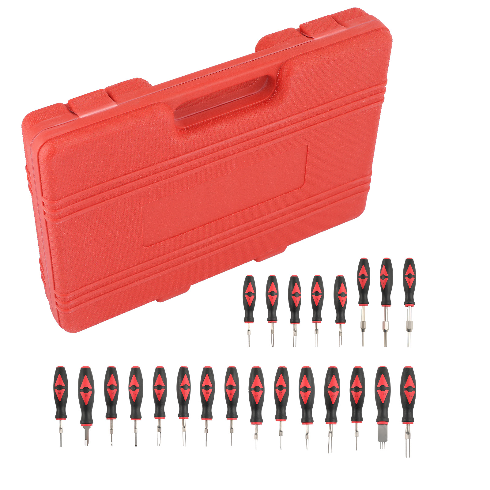 23Pcs Car Terminal Removal Tool Set Wire connector Pin Release Extractor Puller