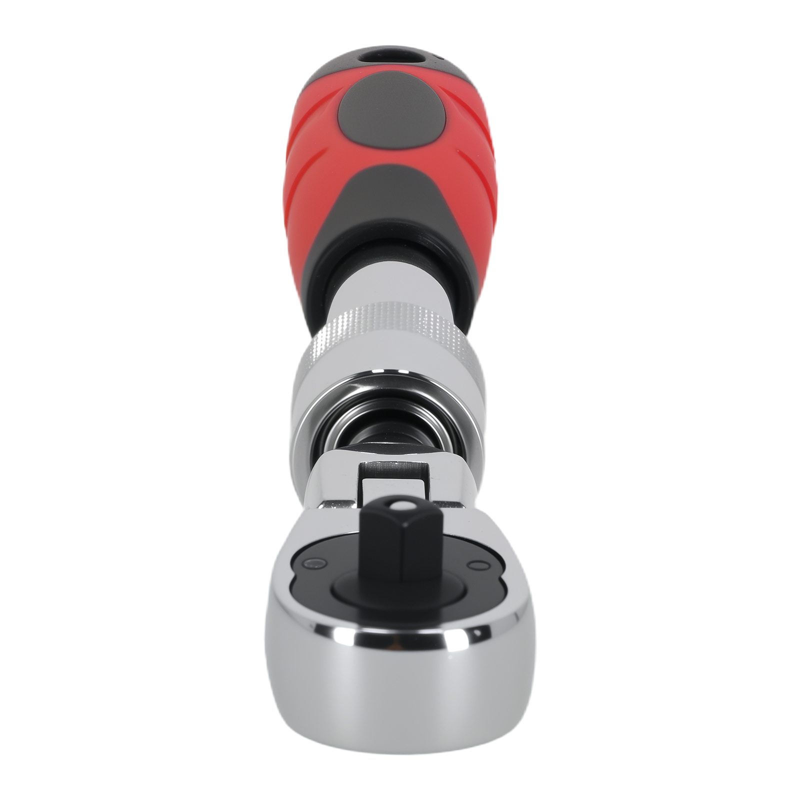 1/4in Drive Flexible Ratchet Wrench 72T 40Cr Steel 180° Arc Quick Release
