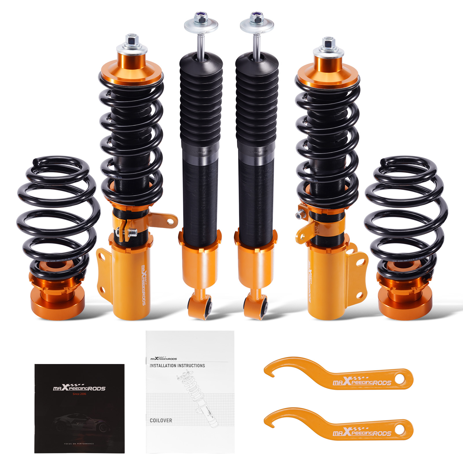 Assembly Coilover Kits For Honda Fit 1st Gen USA Model  2007-2008 Spring Struts