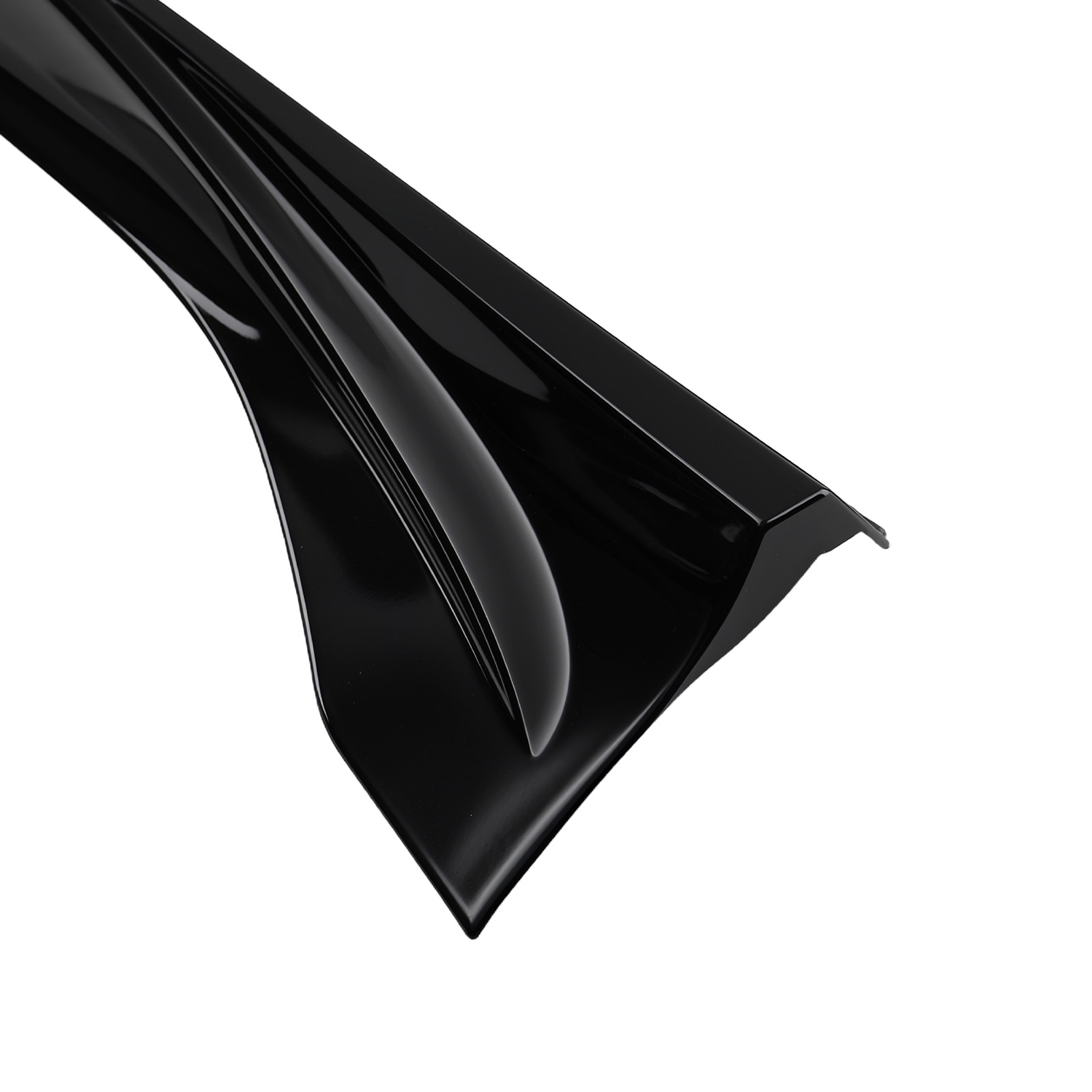 2x Side Skirt Extension for Honda Civic Sedan & Hatchback 2022-2025 Glossy Black
