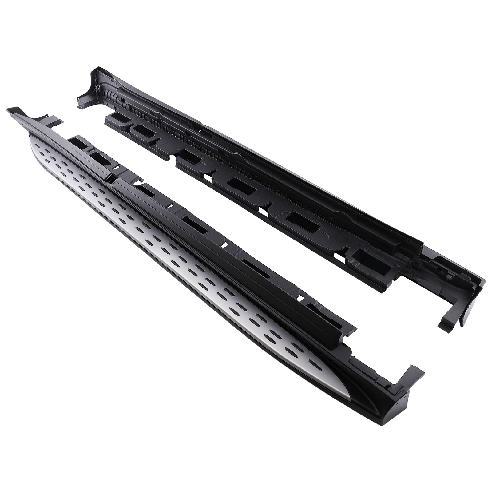 Aluminium Seitenschweller Set for Mercedes-Benz X166 GL GLS 2013-2018 Seitlich