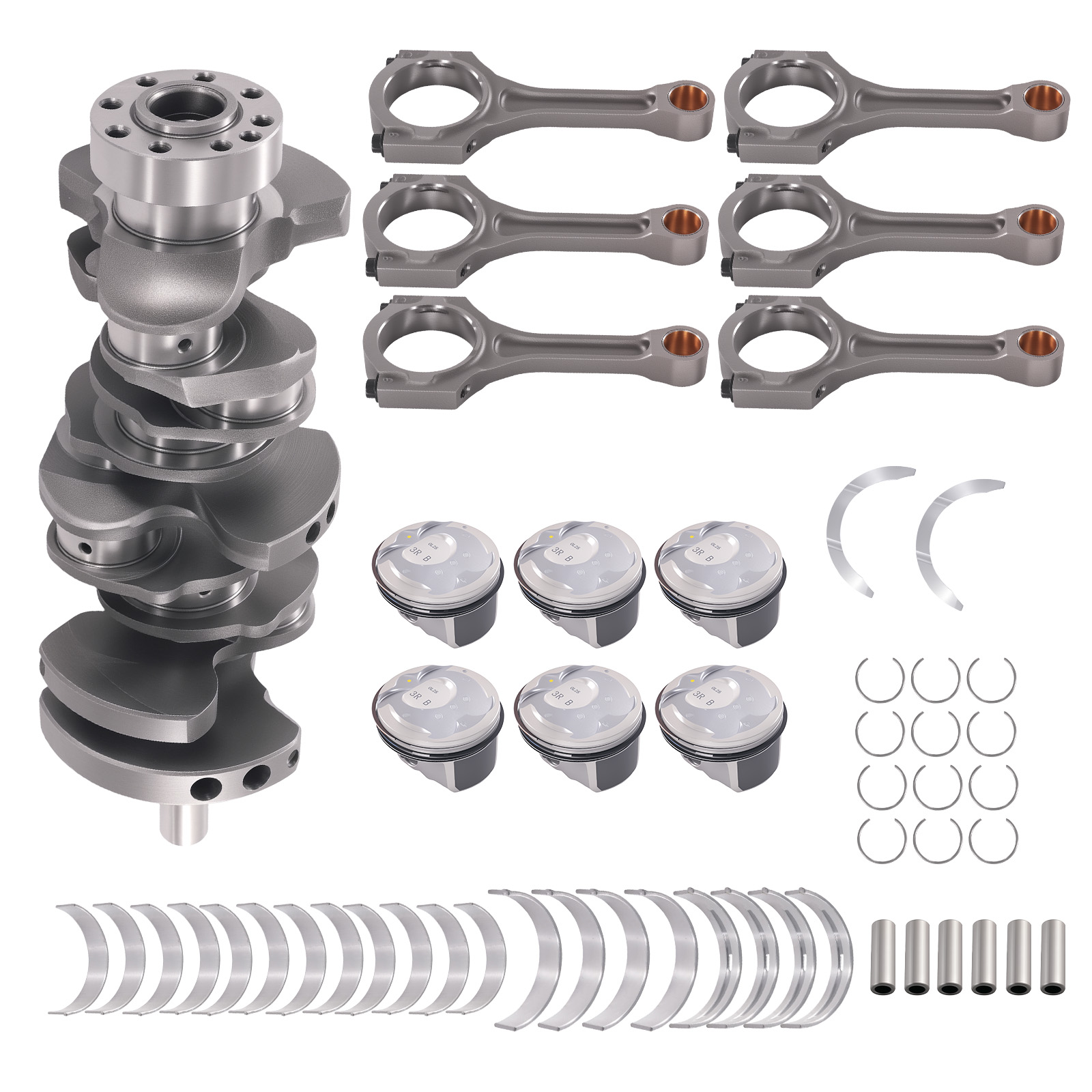 Engine Crankshaft Rods Kit for Hyundai Azera 3.3L V6 G6DH 23110-3L100 2013-2017