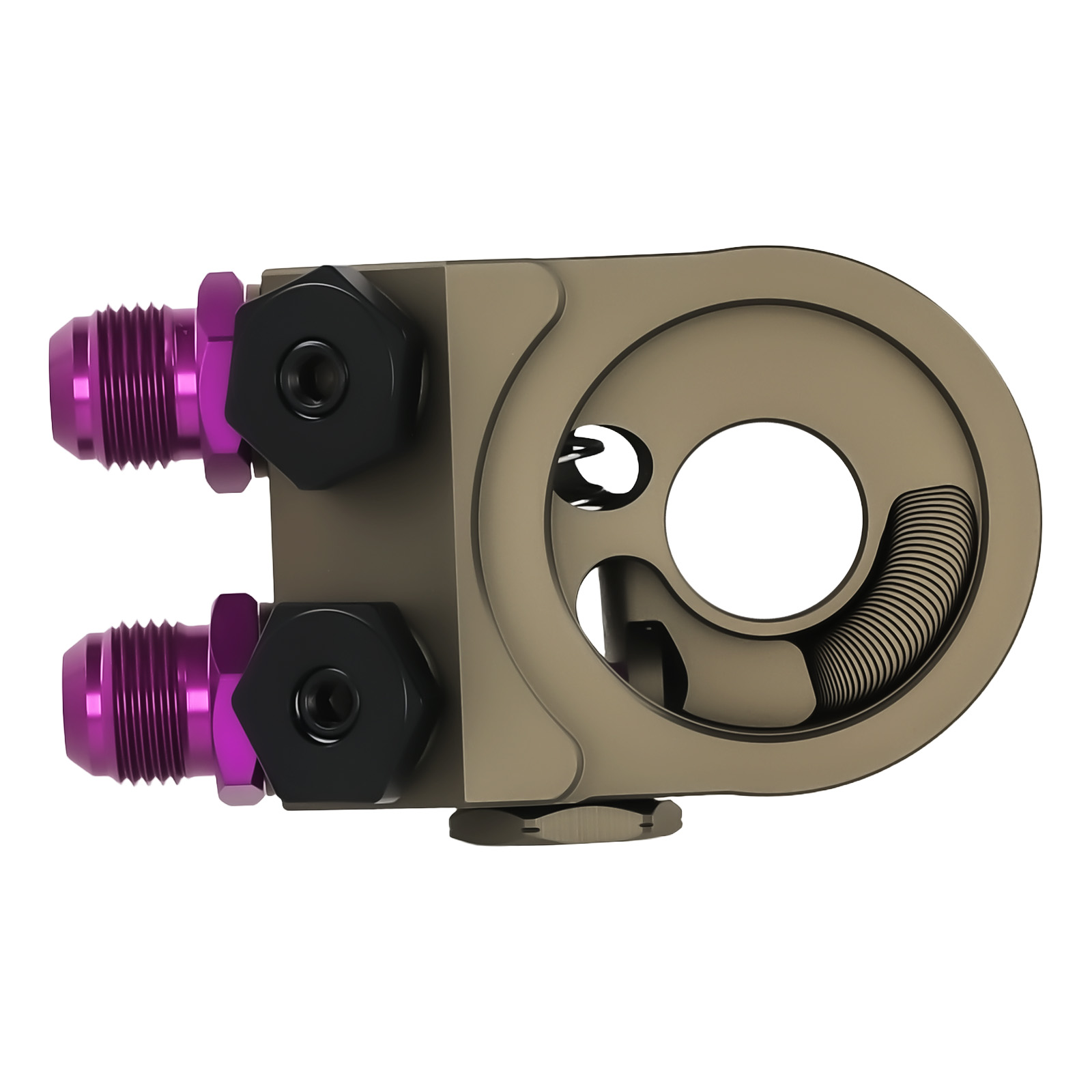 Oil Filter Adapter Kit AN10 for Honda Civic FC1 FK7 Gen10 Purple M20*1.5