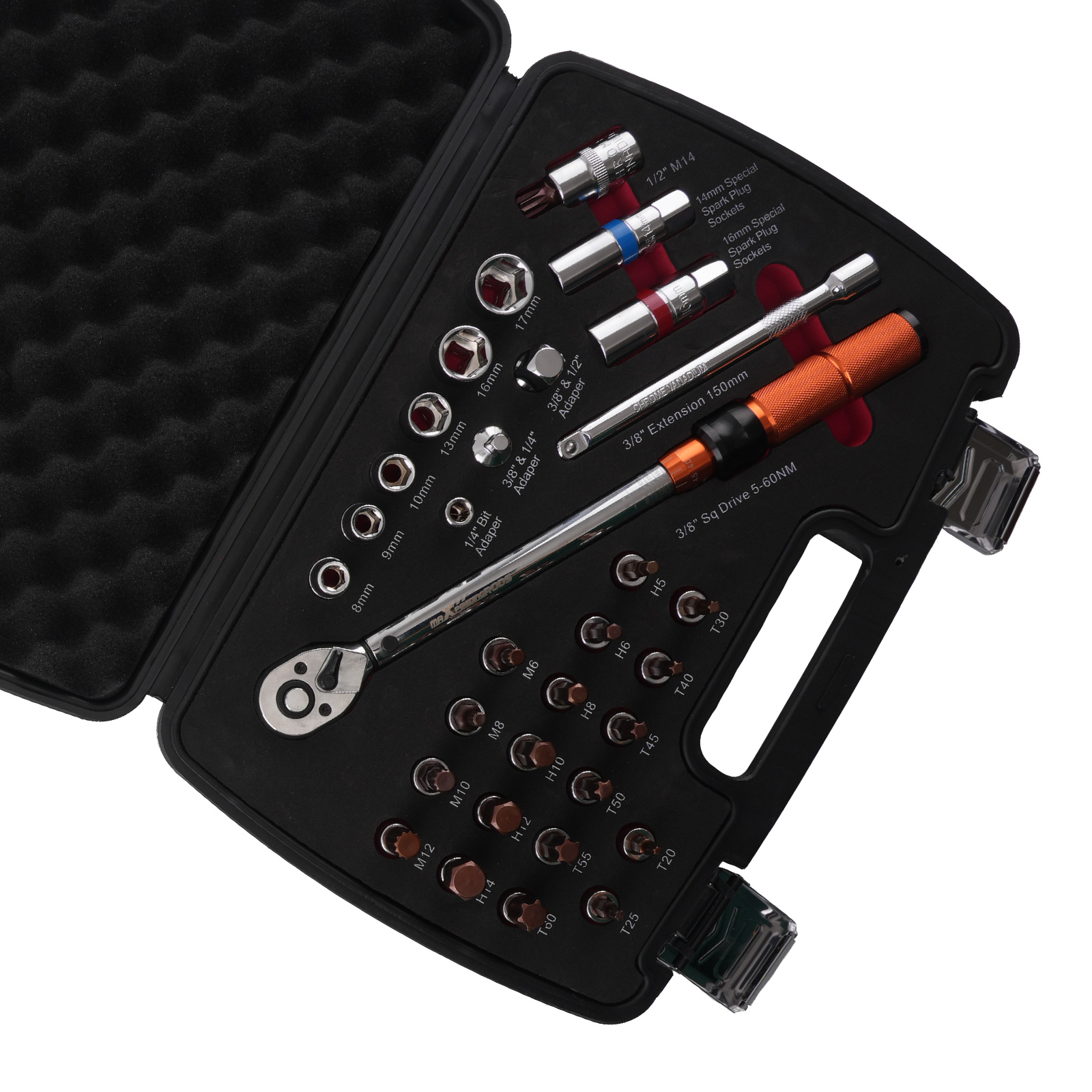 Kit Herramientas Llave Dinamométrica 3/8