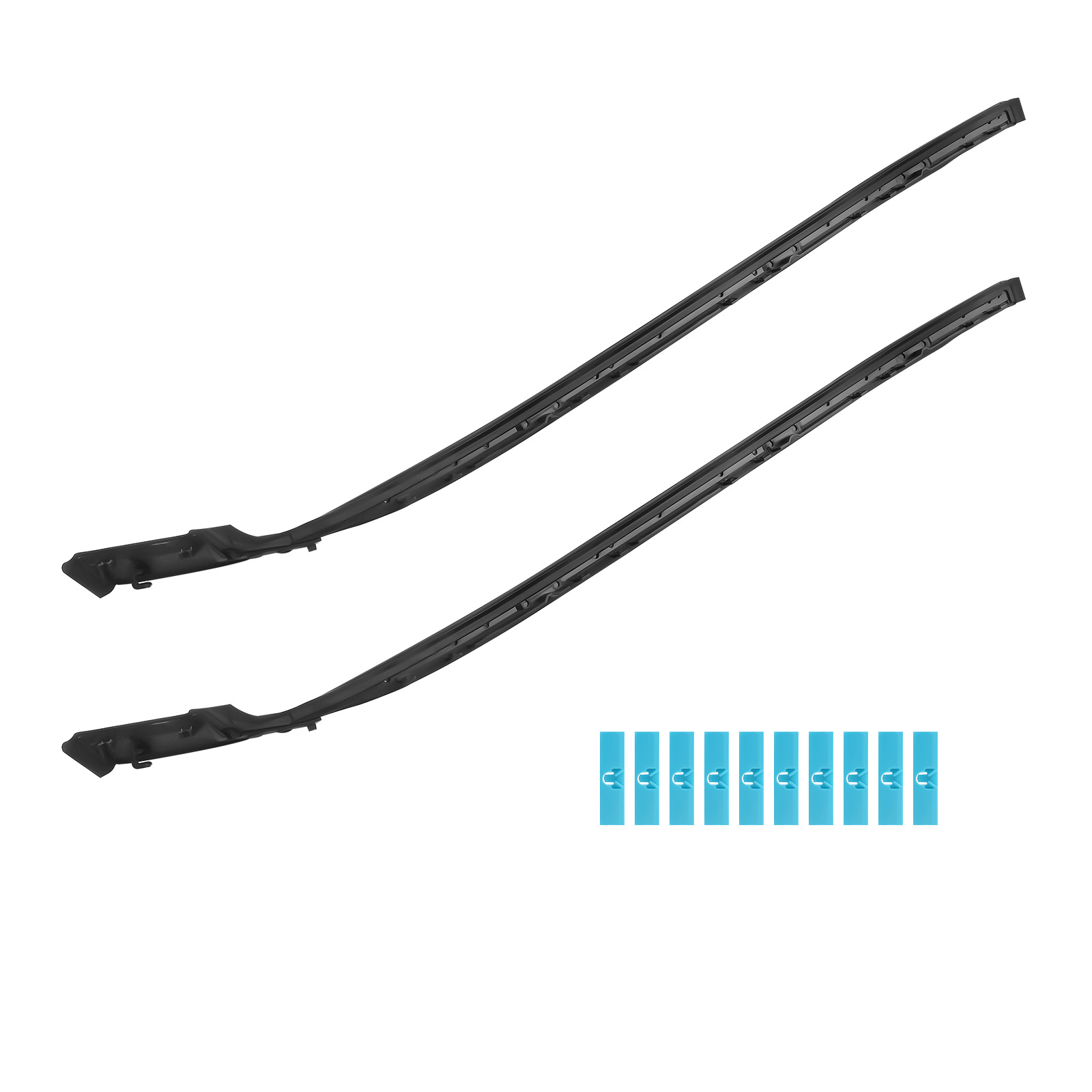 75545-53011 Windshield Pillar Molding Left + Right W/ Clips Kit For LEXUS IS350