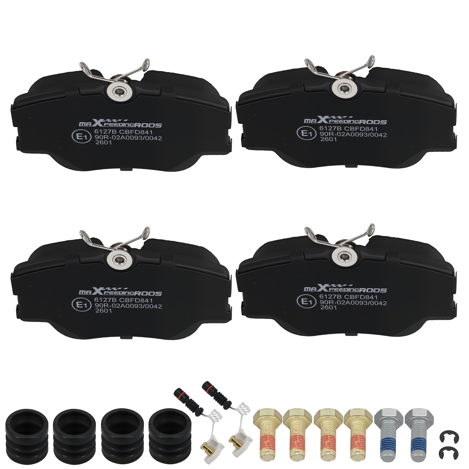 Jeu de Plaquettes for Mercedes-Benz 190E W201/W124 Coupe 1984-1997 Avant