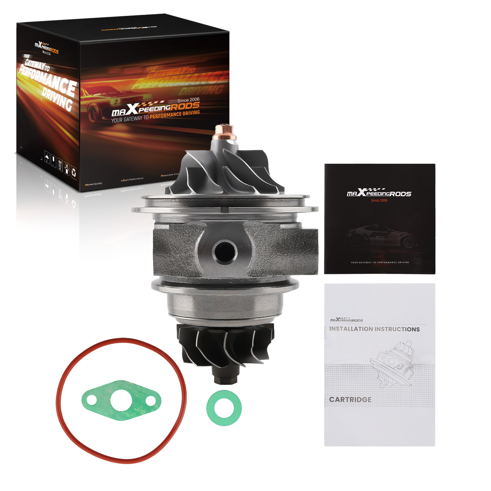 Turbo Cartridge Core for Kia Hyundai Sonata Optima Sportage Sorento 2.0 +Gaskets