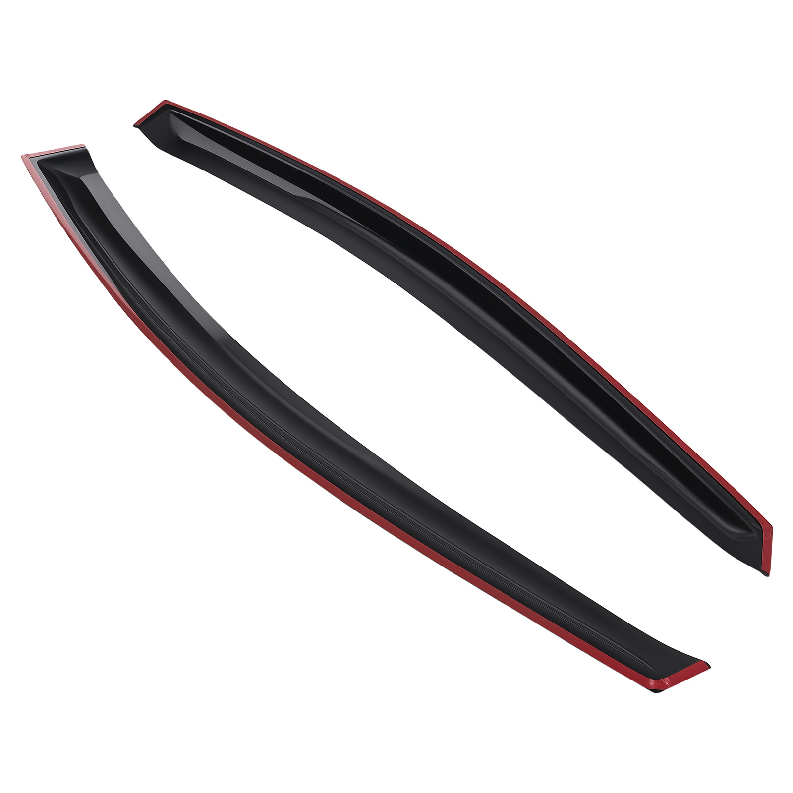Door Shield Deflectors for Ford Kuga 2012-2019 Outside Mount Black 4 Pieces
