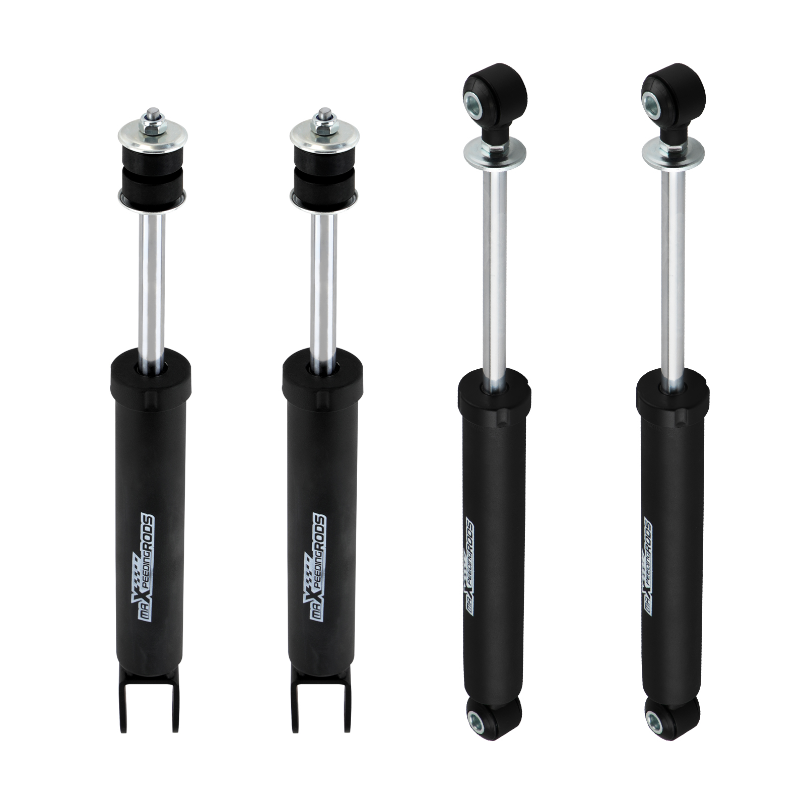 Front and Rear Shock Absorbers For Chevy Silverado GMC Sierra 1500 Fit 0-3
