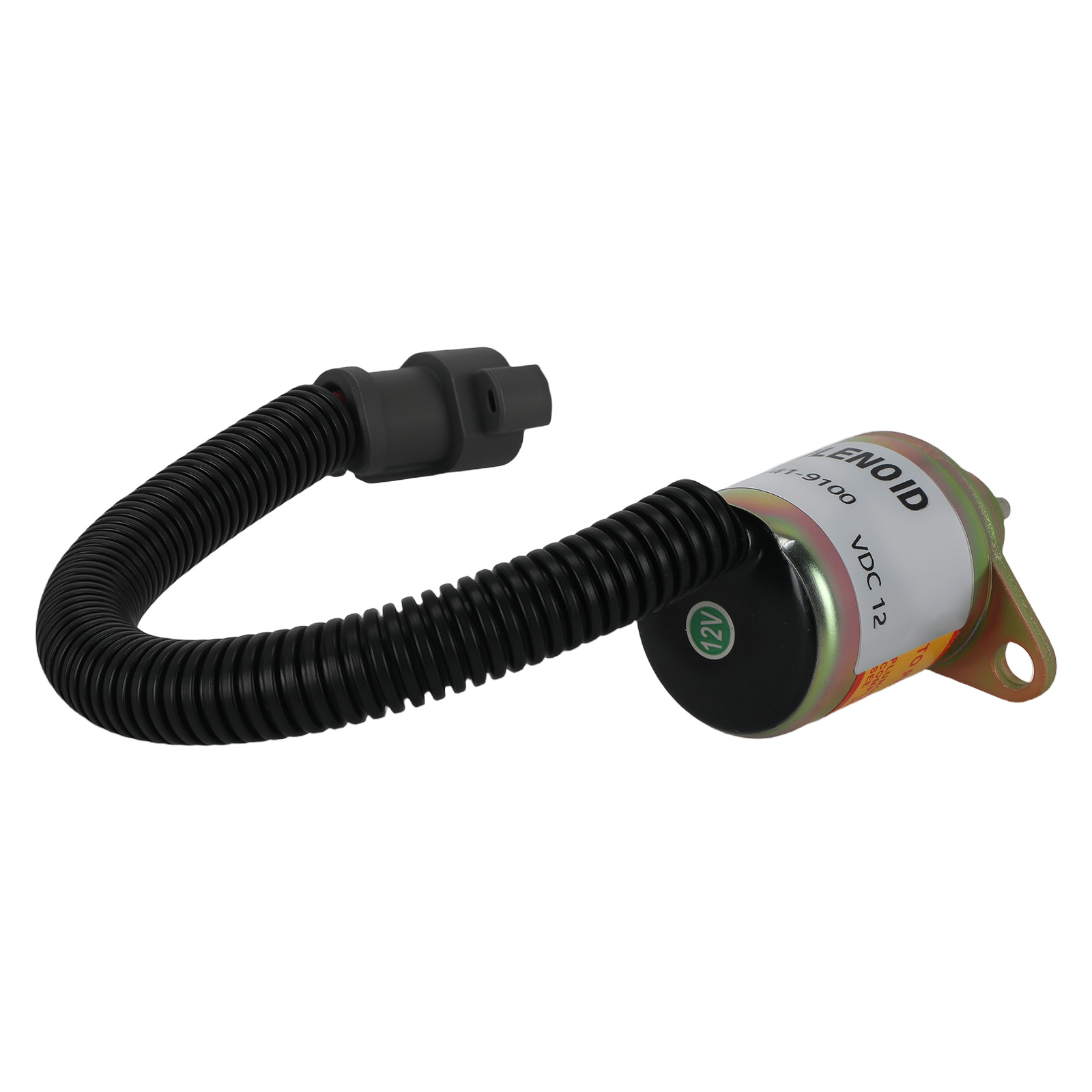 Fuel Solenoid Stop Shutdown For Yanmar 4.82 4.86 4TNE84 4TNE88 41-9100 12V