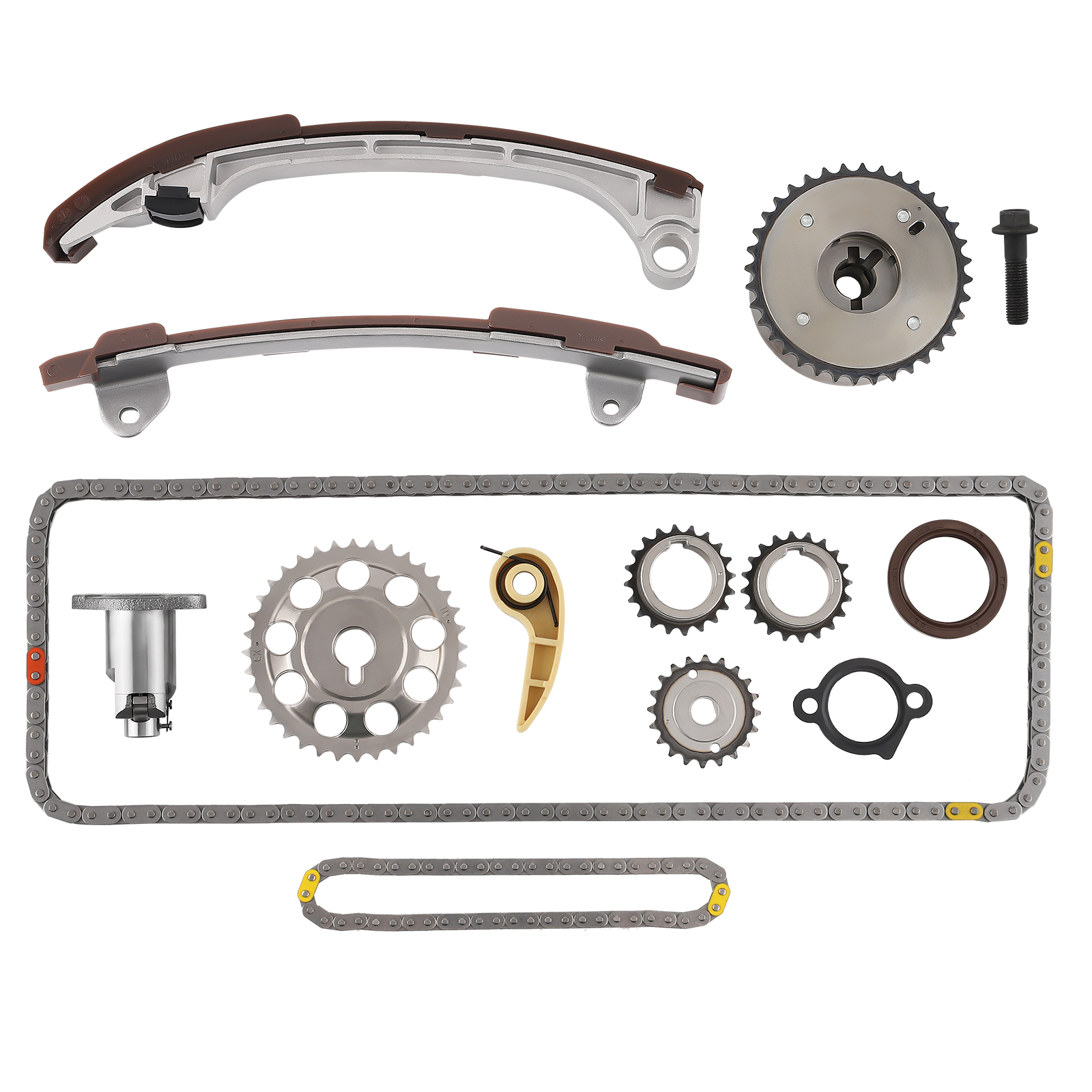 Timing Chain Kit +VVT Sprocket for Toyota Camry RAV4 Scion 2.0L 2.4L 1AZFE 2AZFE