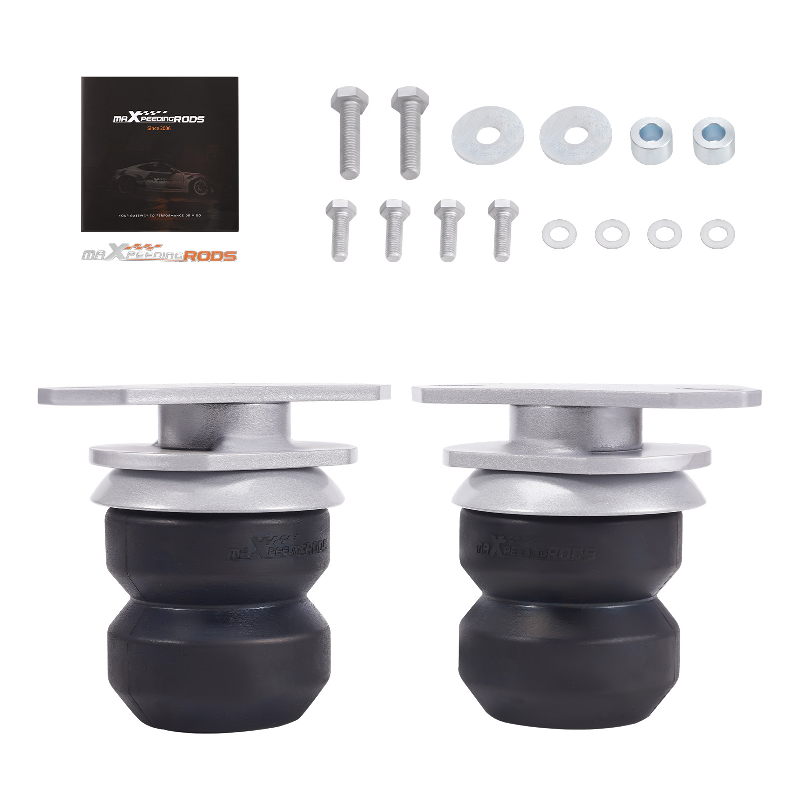 Rear Rubber Spring Kit for Lexus GX460 GX470 Toyota 4Runner Land Cruiser