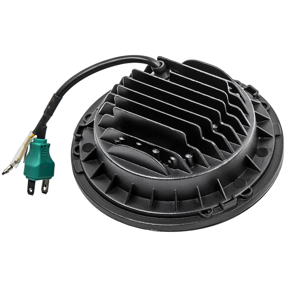 6x LED Headlight Fog Light Turn Signal 7''LED Lamp For Jeep Wrangler JK 2015-16