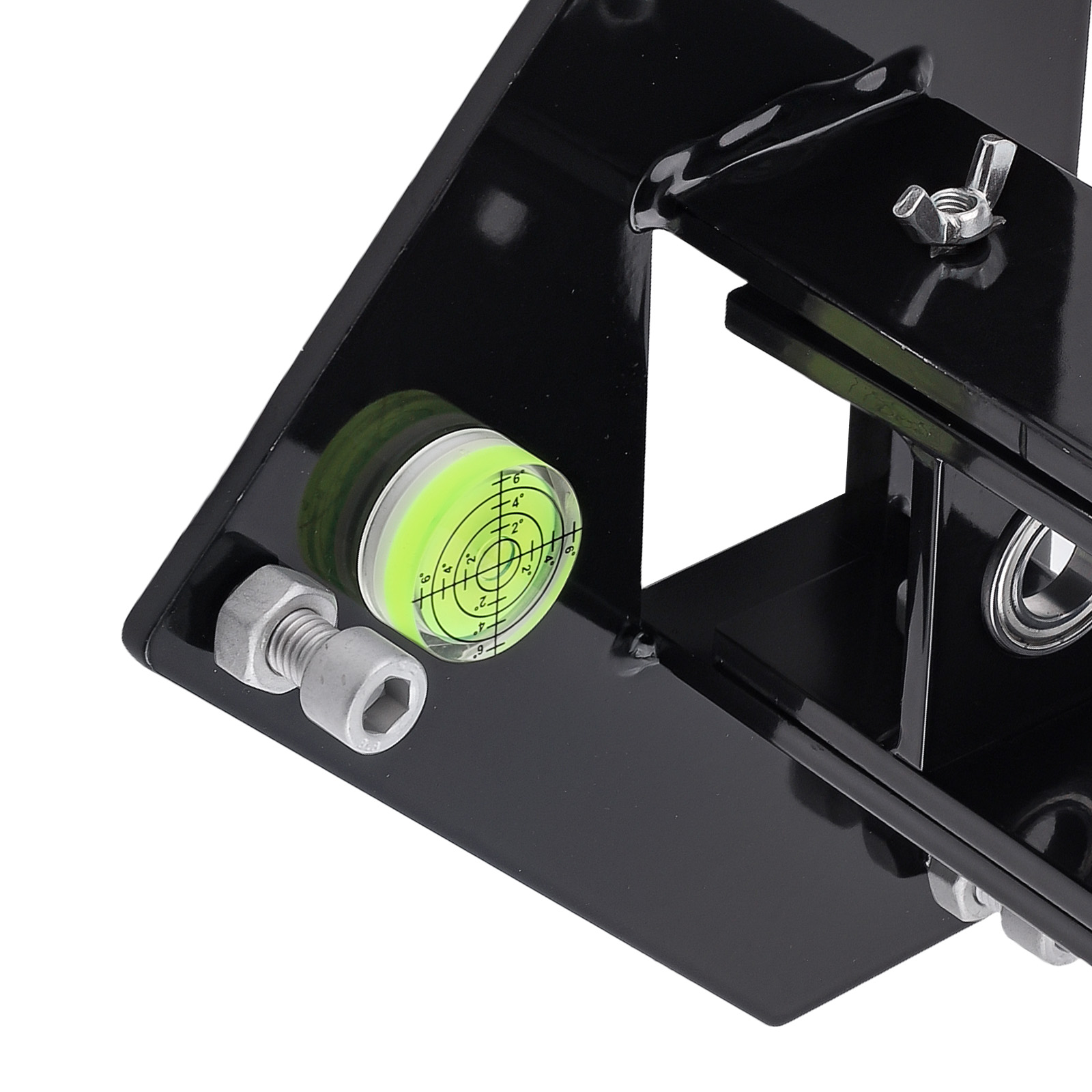 WaterWarden Pool Fence Drill Guide with Bubble Level for Adjustable Tilt Angle