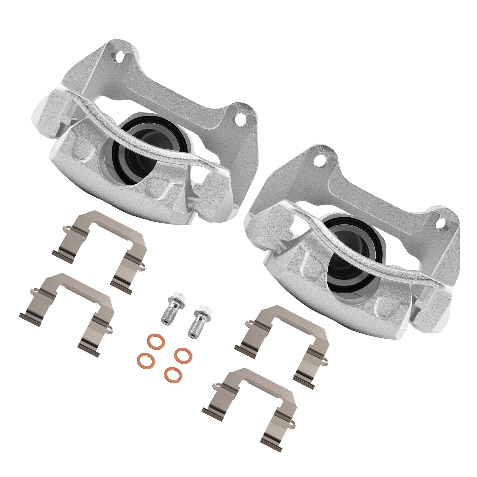 Pair Front Left Right Brake Calipers w/Bracket For Cadillac ELR 2014-16 18-B5270