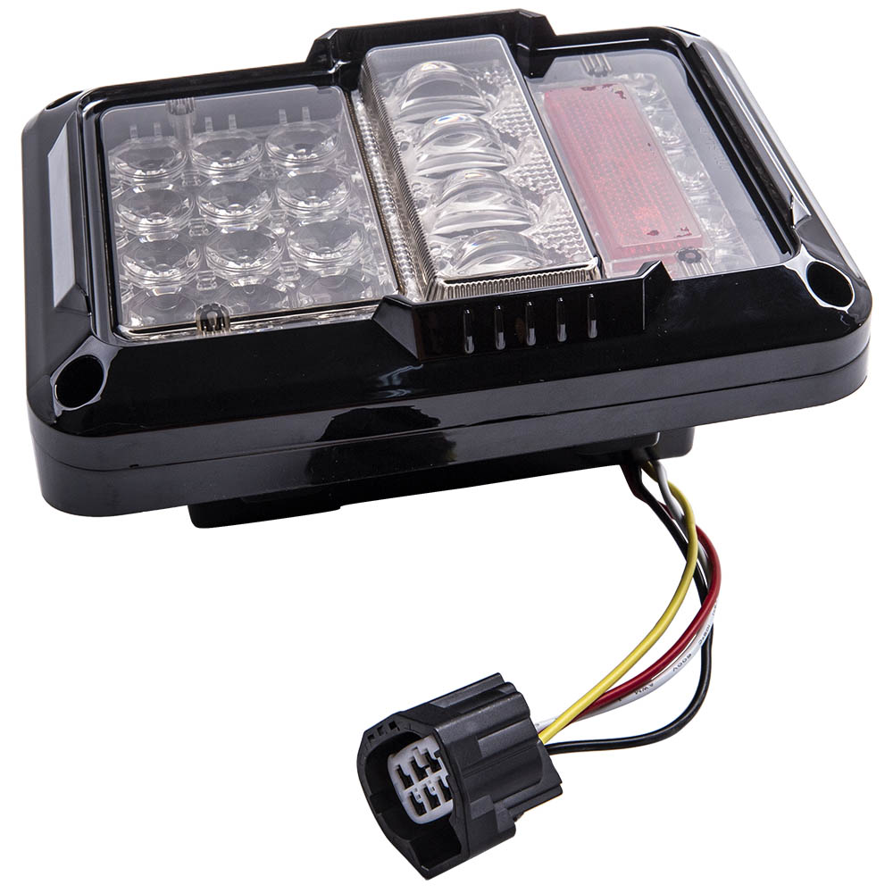 Replacement LED Tail Lights for Jeep Wrangler JK JKU 2007-18 Brake Reverse Lamps