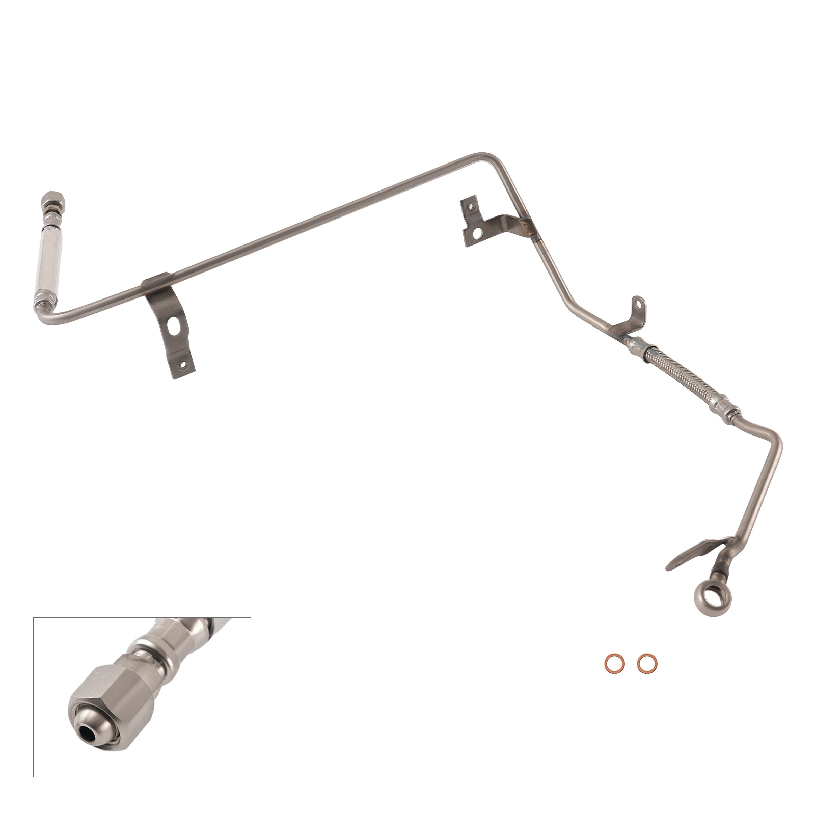 Tuyau de Refroidissement d’Huile for Audi A6 C5 1.8T 110kW 1997-2005 Métal Neuf