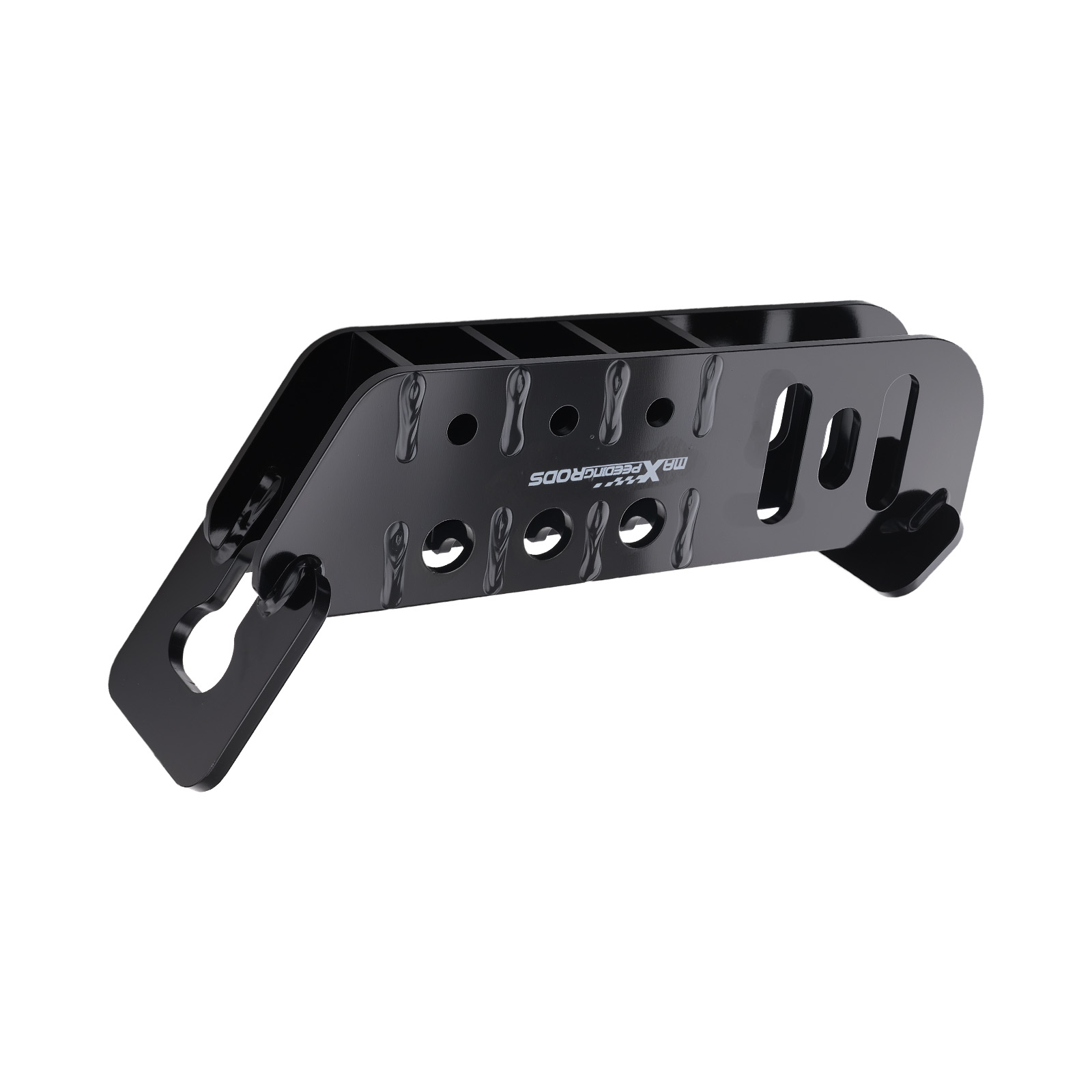 2in Skid Hitch Attachment for Skid Steer Loader Steel Black 5000 LBS Tongue