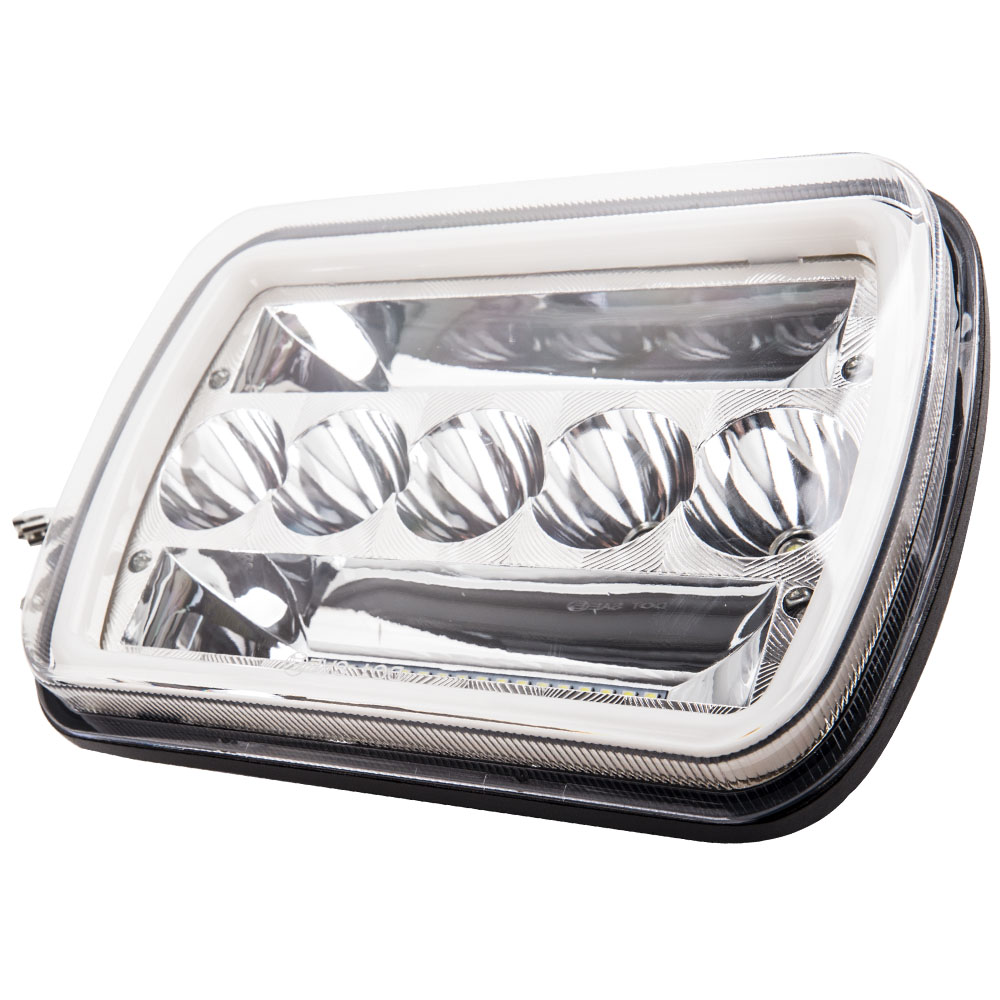 7x6 inch Headlights For Ford F-550 F-450 F-350 F-250 Super Duty