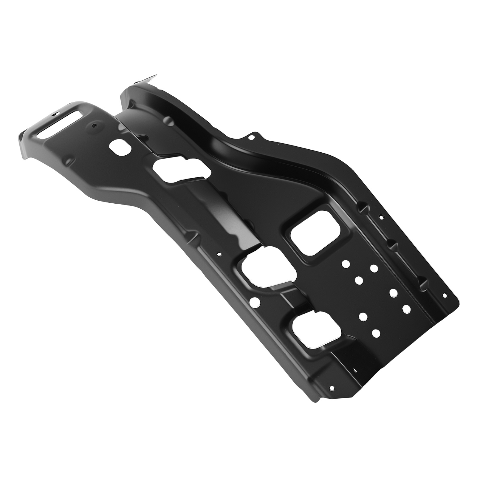 Front Bumper Bar Bracket Set for Chevy Silverado 2500 HD 3500 11-14 Black