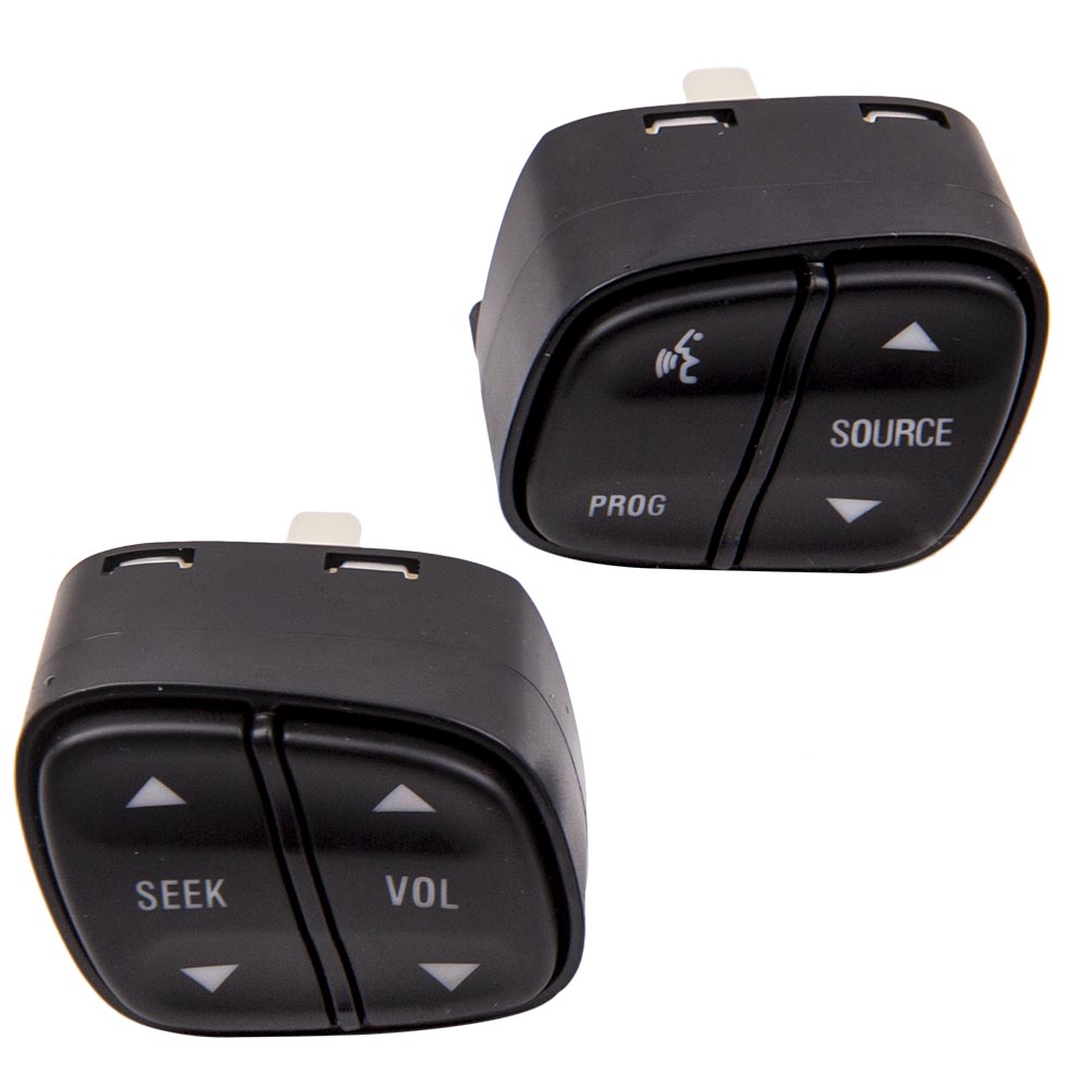 4pcs Kit de boutons de commande de volant multifonctions for Chevrolet GMC