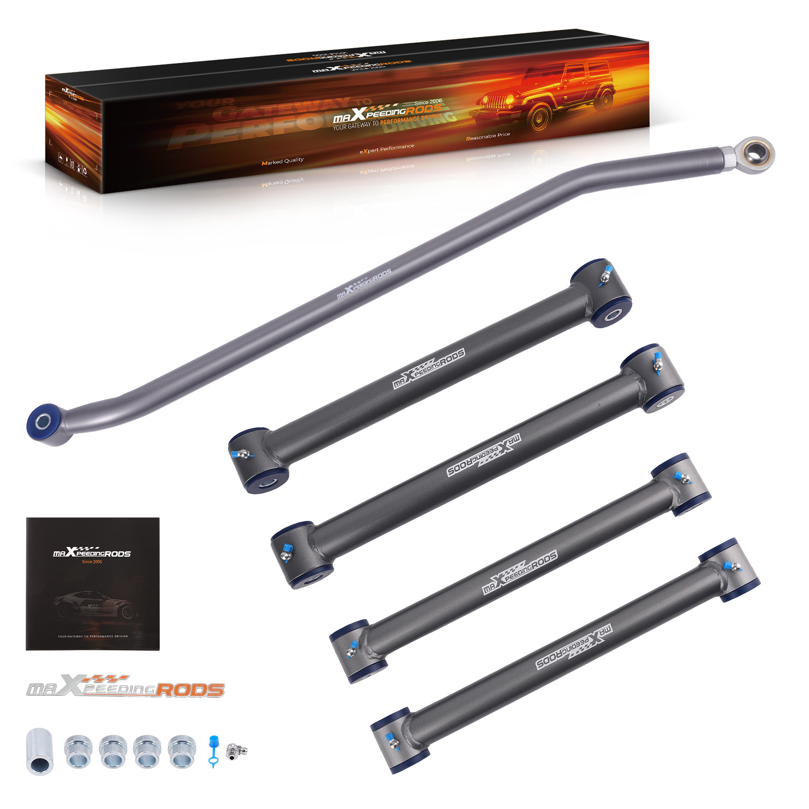 Adjustable Track Bar + Control Arm 2
