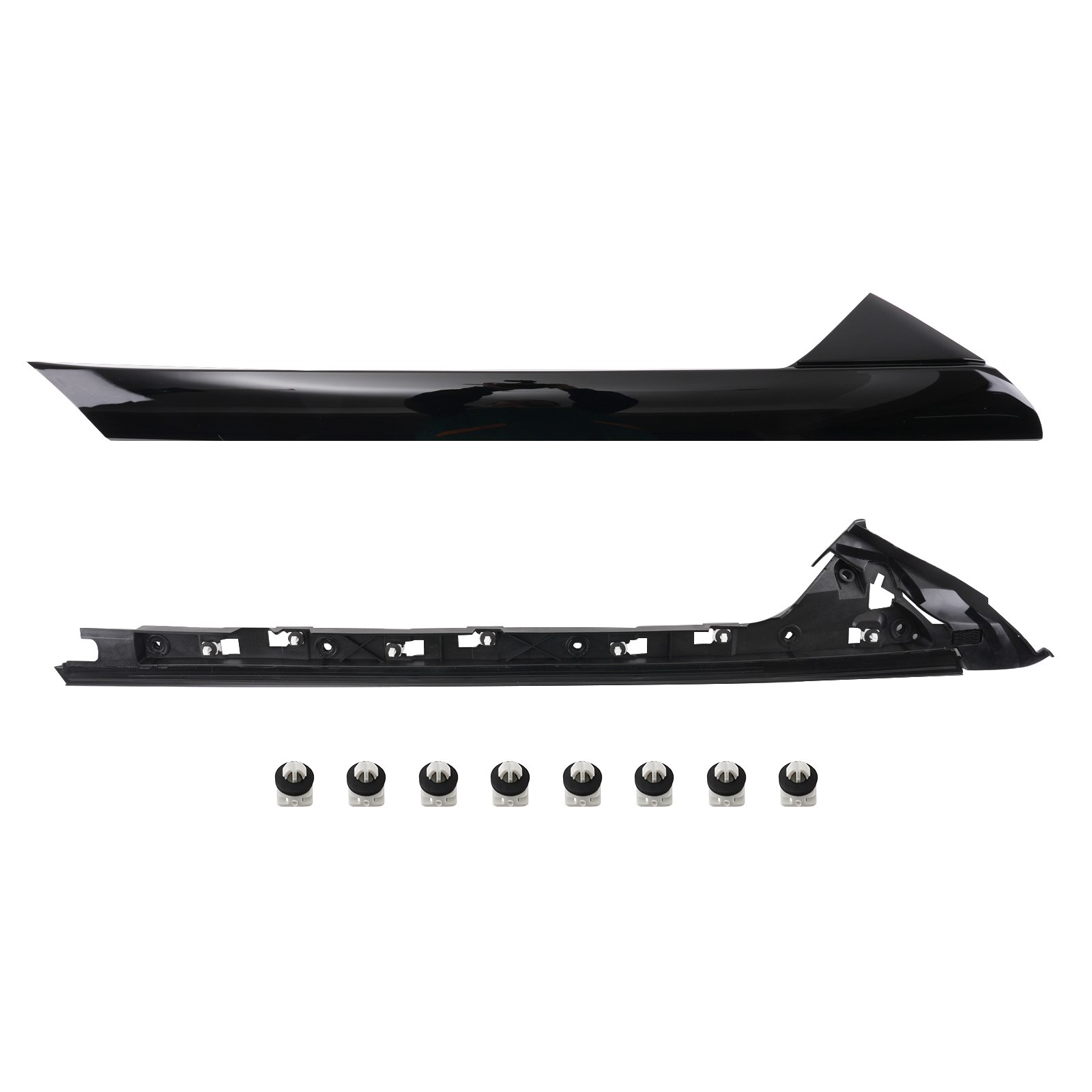 Left Windshield A-Pillar Molding for Ford Explorer GAS DOHC 2011-2019 2PC