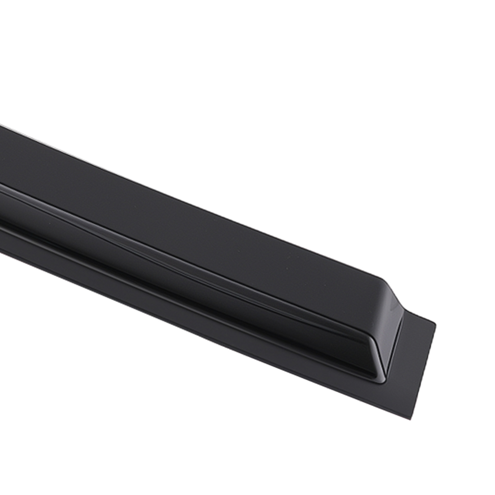 Front & Rear Window Wind Deflectors for Hyundai Santa Fe 2013-2018  Black