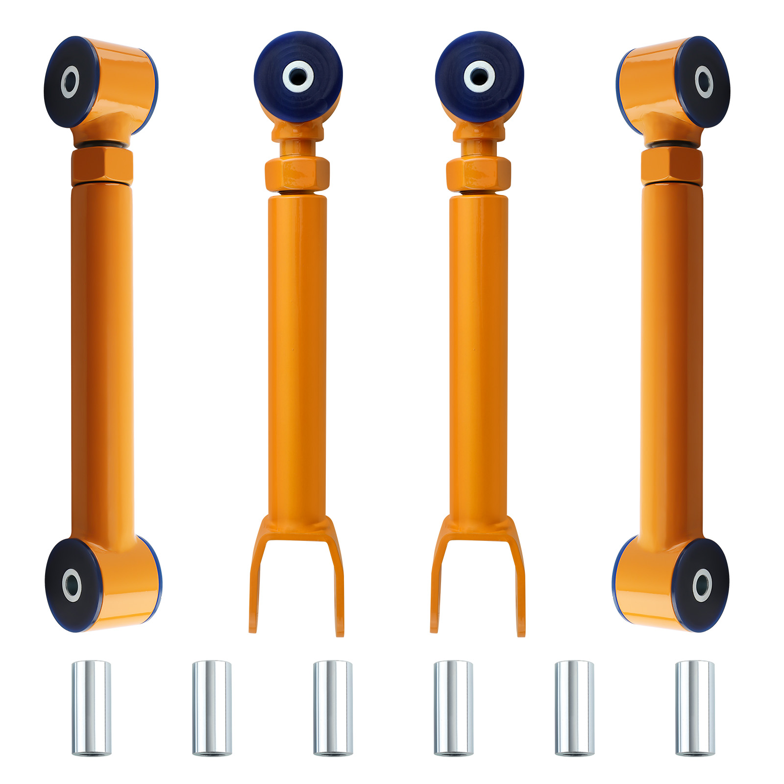 Complete Upper Control Arms Kit for Jeep TJ ZJ 93-06 Front & Rear Adjustable Kit