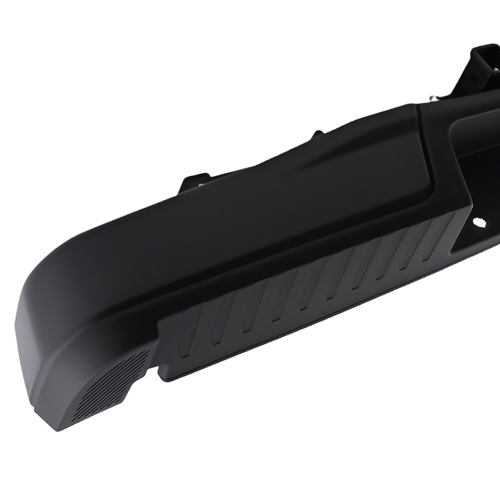 Black Rear Bumper for Ford F-150 2015-2020 FO1103188 W/Tow Hitch Steel