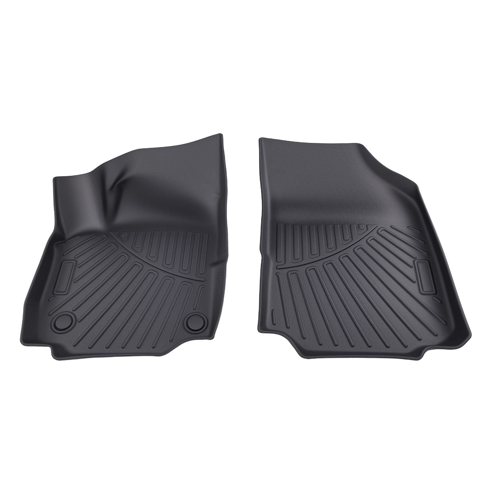 Carpet Floor Mats for Chevrolet Equinox 2018-2024 TPE Black Anti-Slip Car Mat