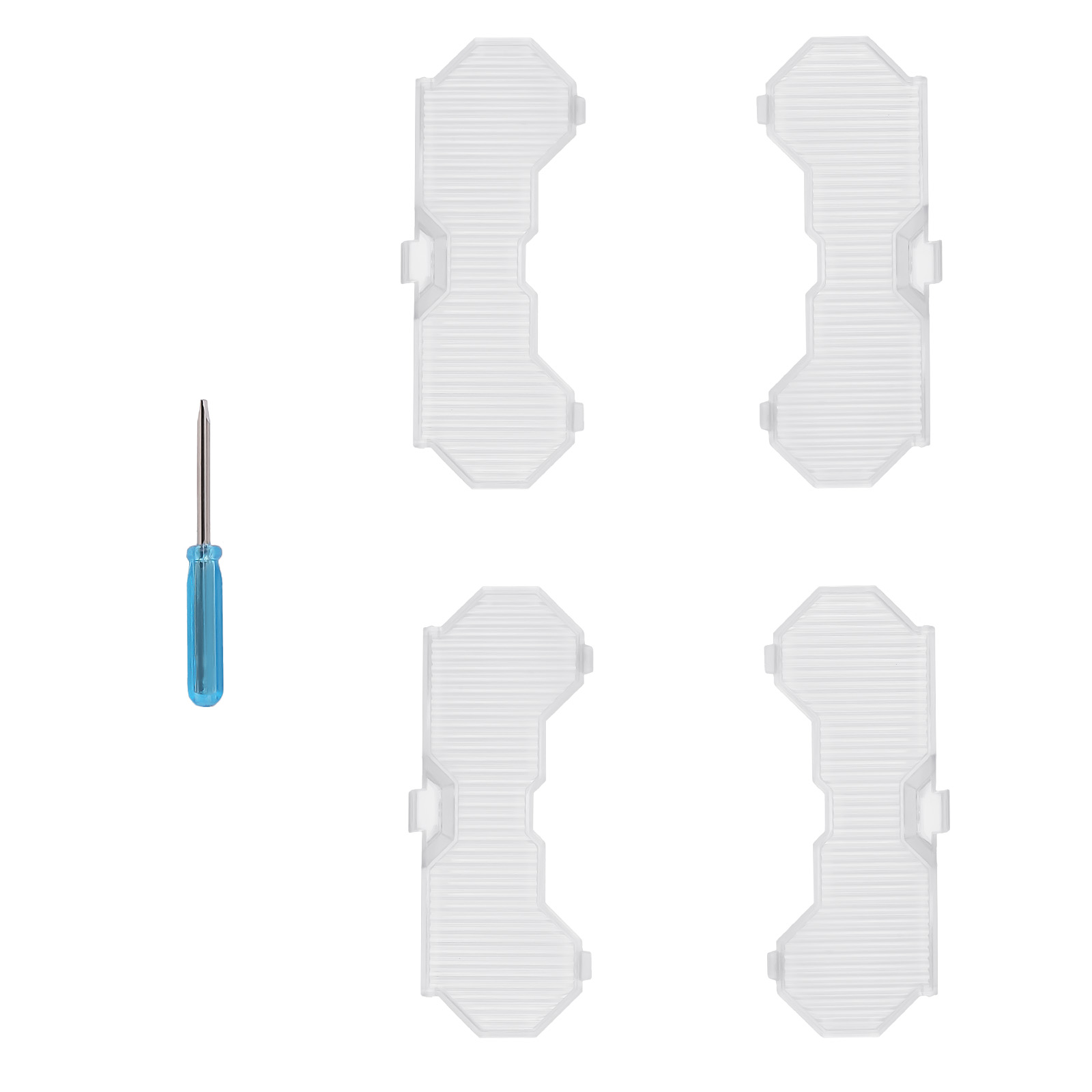 Snap-on Light Cover For maXpeedingrods 7inch Round LED Driving Light Transparent