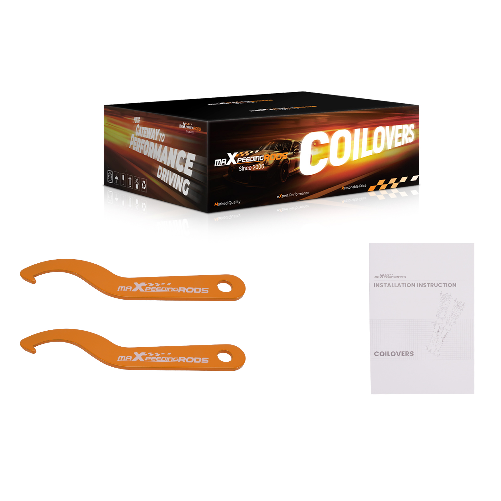 Gewindefahrwerk mit Höhenverstellung for Subaru Legacy IV BL 2.0 AWD 2003-2005