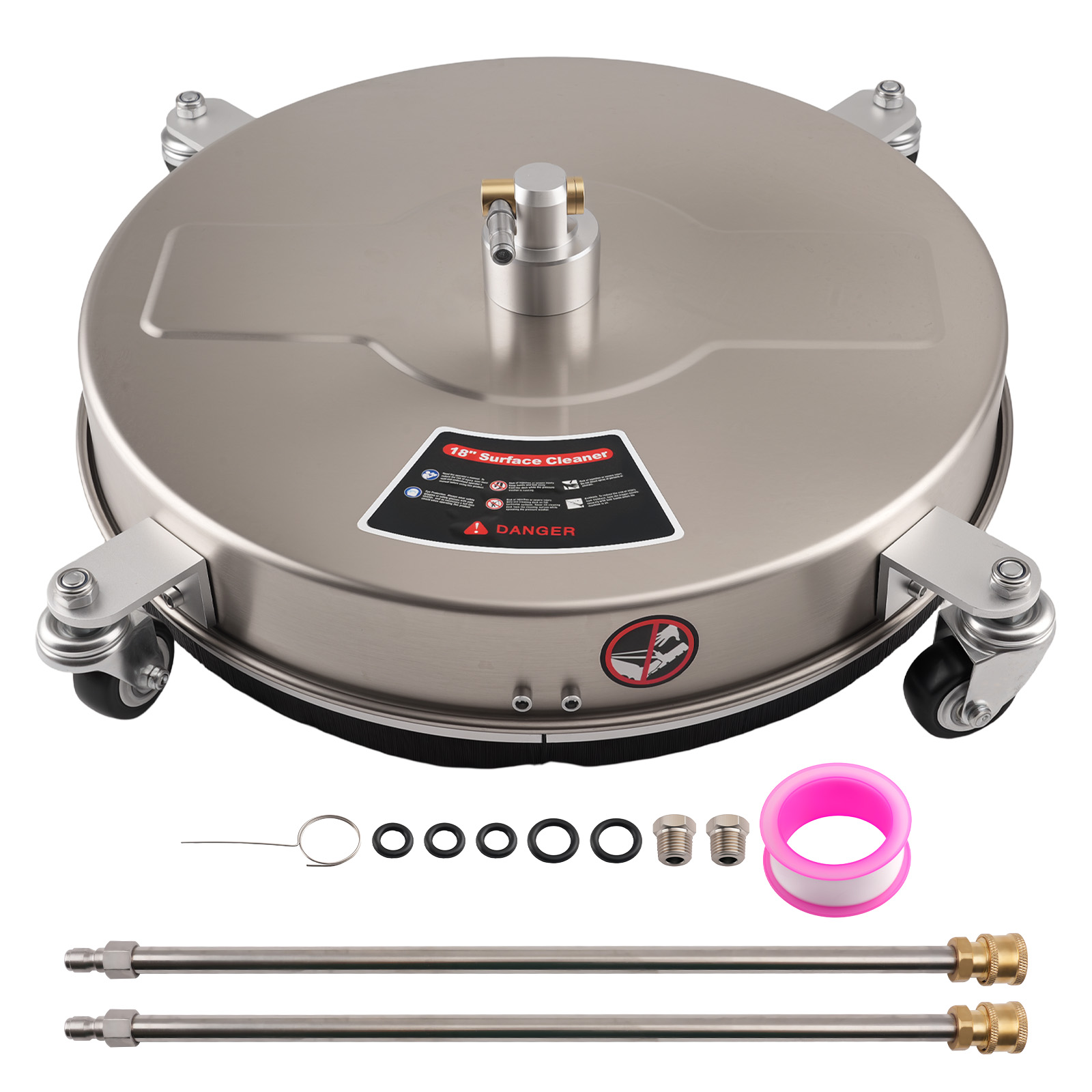 4000 PSI 4000PSI Pressure Washer Surface Cleaner Stainless Steel Rotating Nozzle