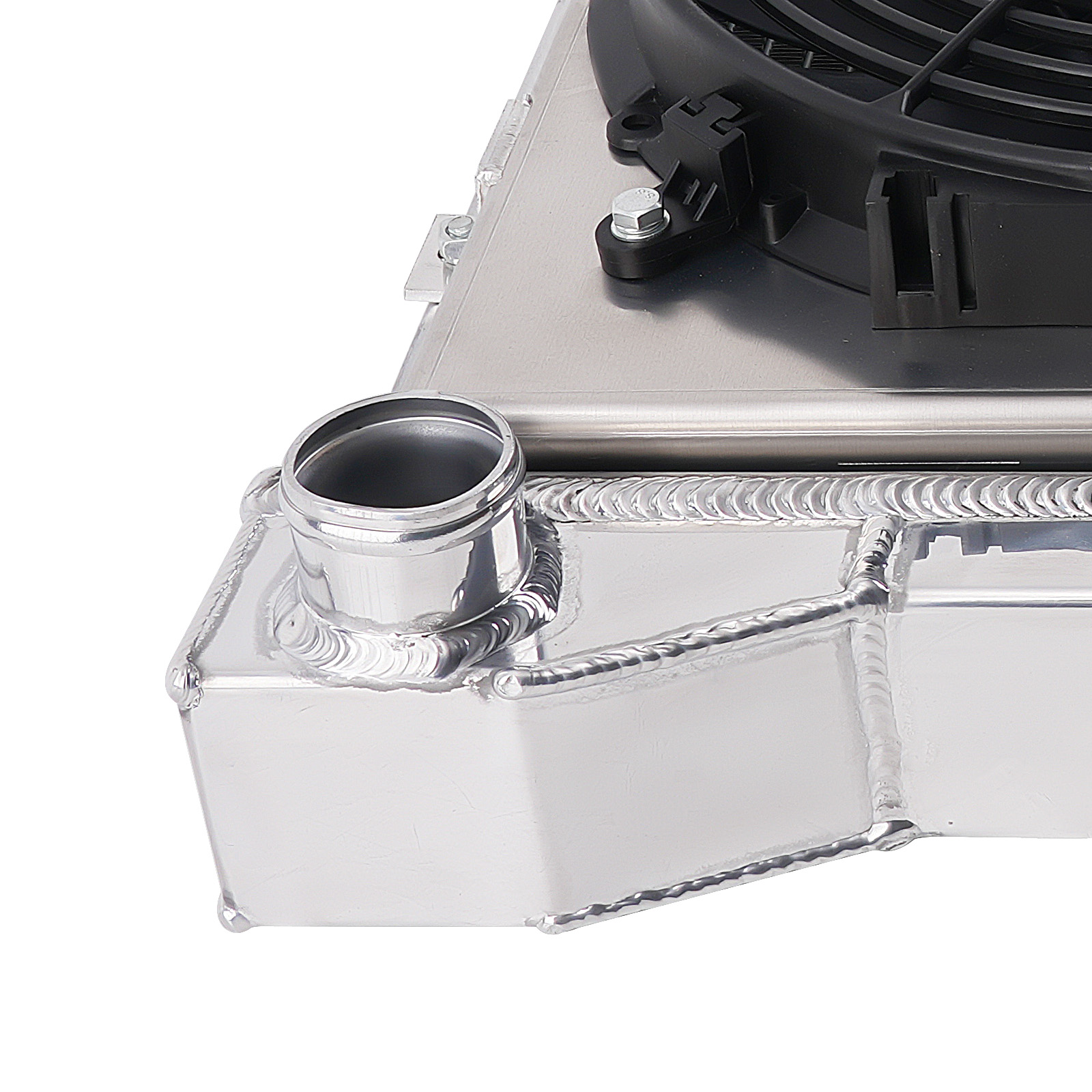 3 Row CrossFlow Radiator Shroud Fan for Chevrolet C/K Series 1967-1972 DPI369 AT