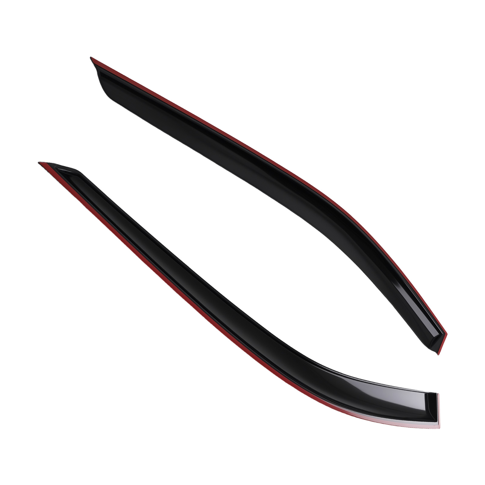 Front & Rear Window Visors Rain Guards for Toyota RAV4 2019-2024 Weather Shields